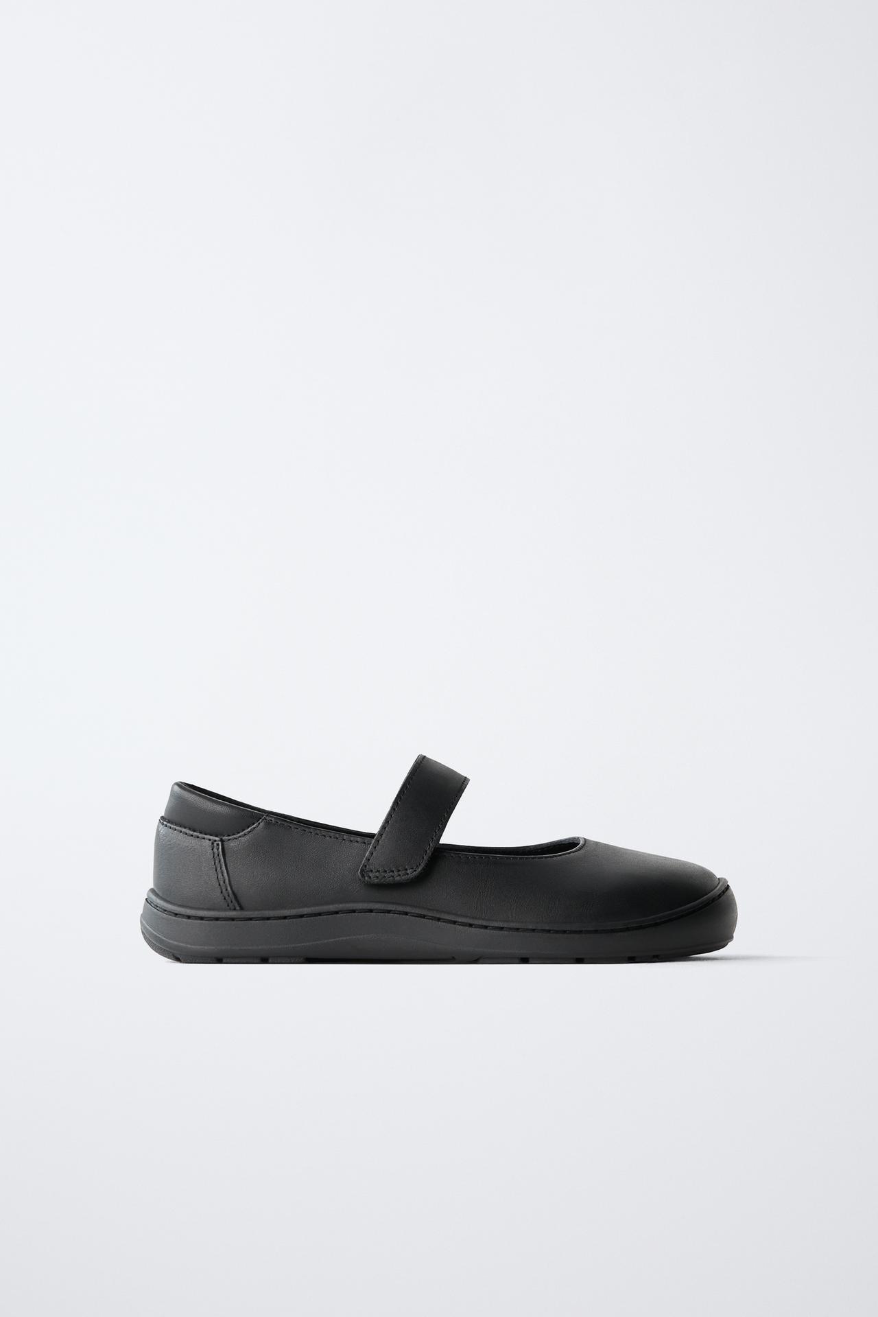 BAREFOOT SCHOOL MARY JANE — Black