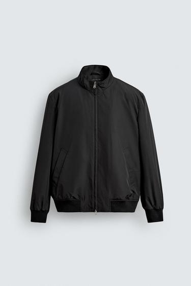 CAZADORA ACOLCHADA WATER REPELLENT - Negro de Zara