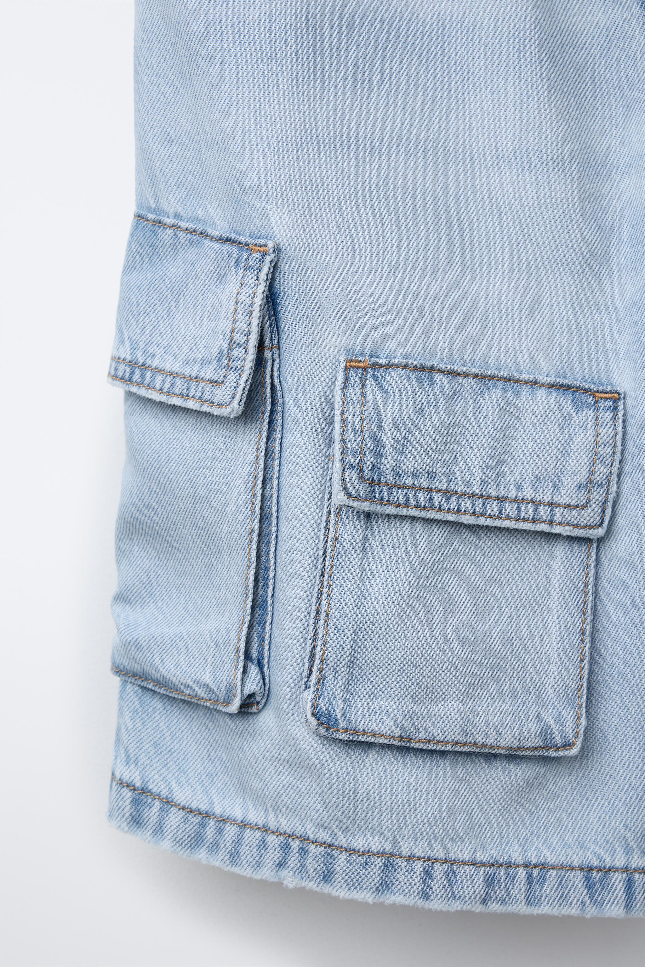 【YOURNUS】Crocs Cargo Denim Shorts Find A Way Stretch Cargo Denim Shorts - Grey | Fashion Nova