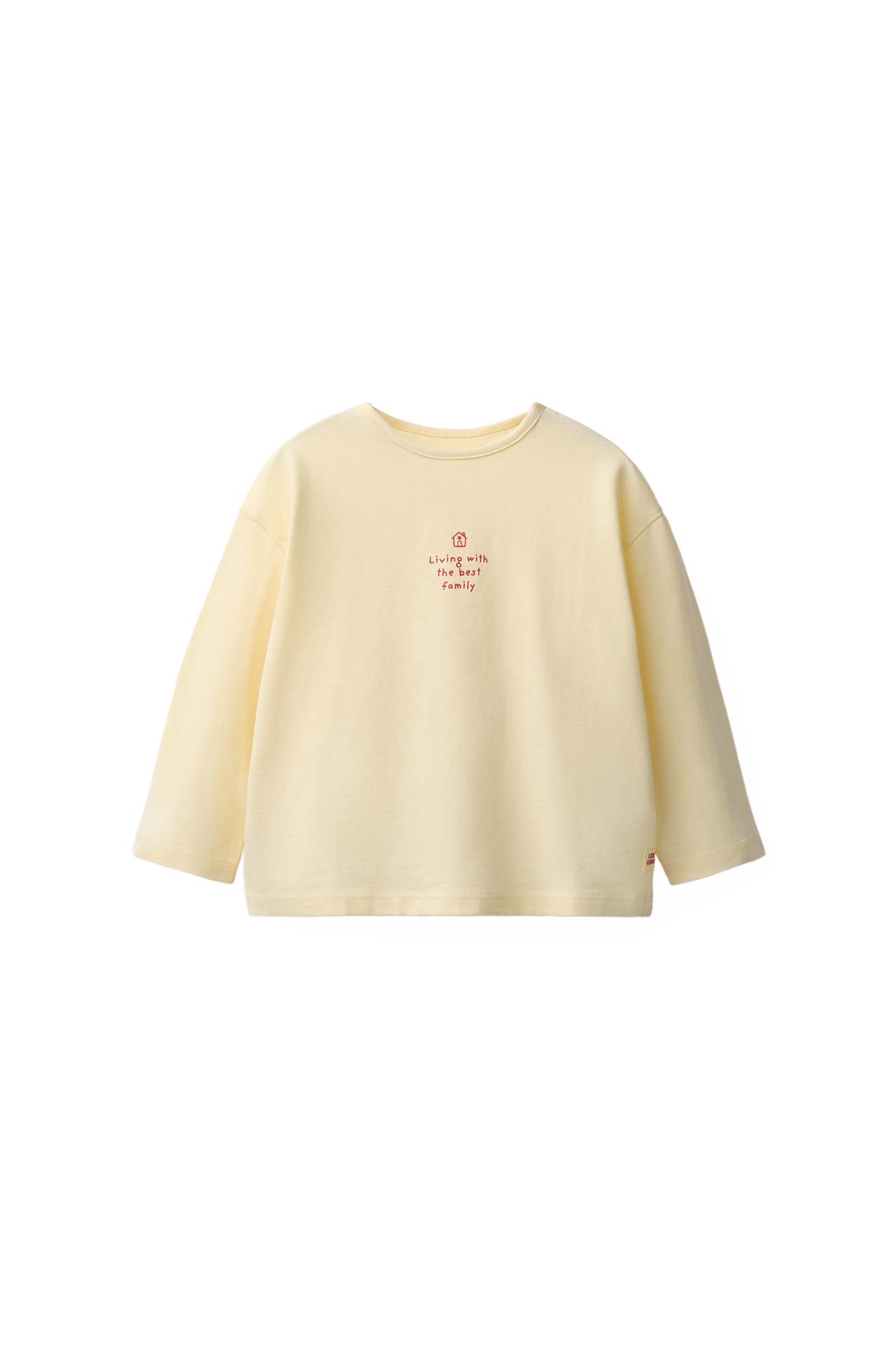 THREE-PACK OF LABEL T-SHIRTS — Brown / White