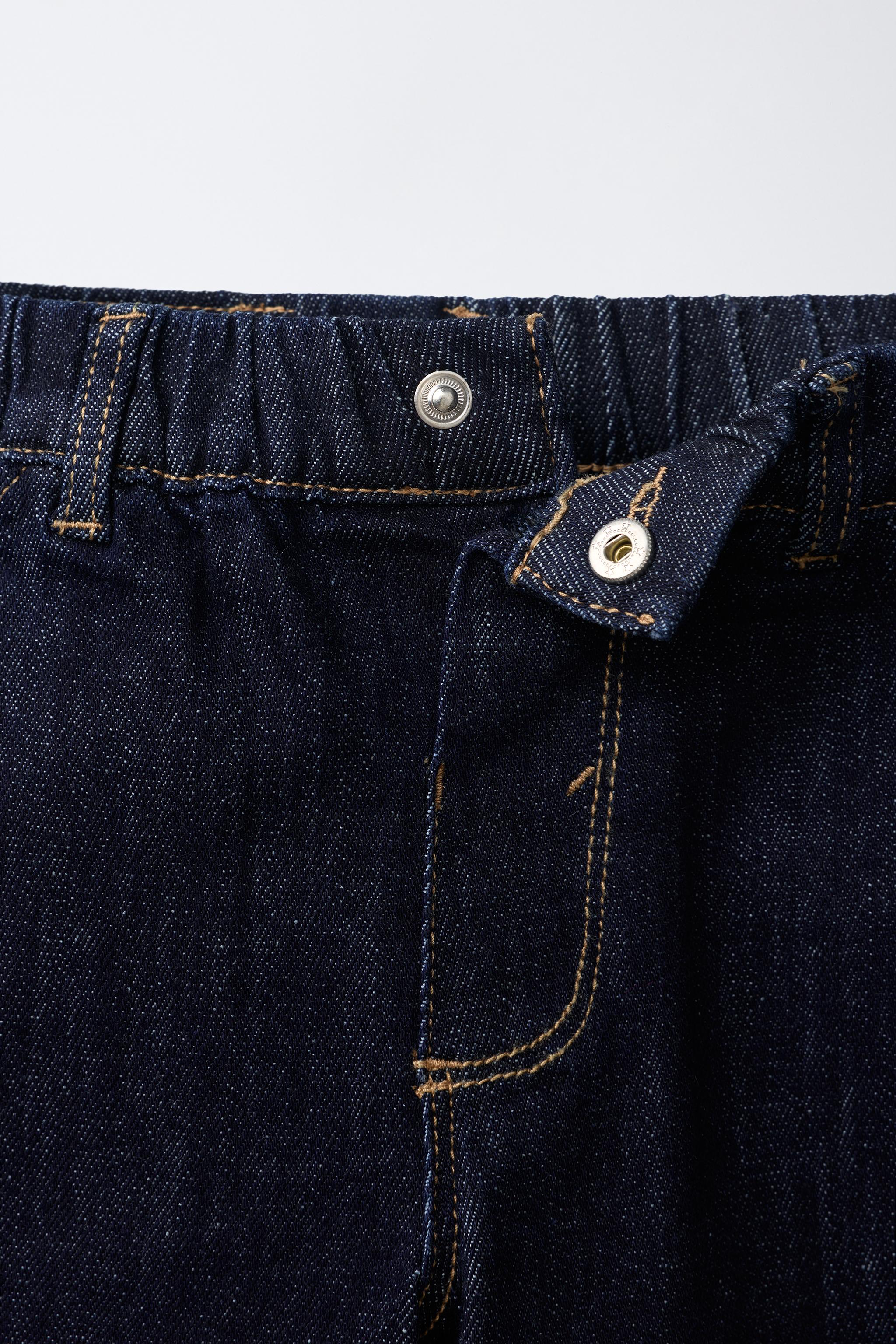 Детские джинсы Zara COMFORT BAGGY JEANS — фото 4