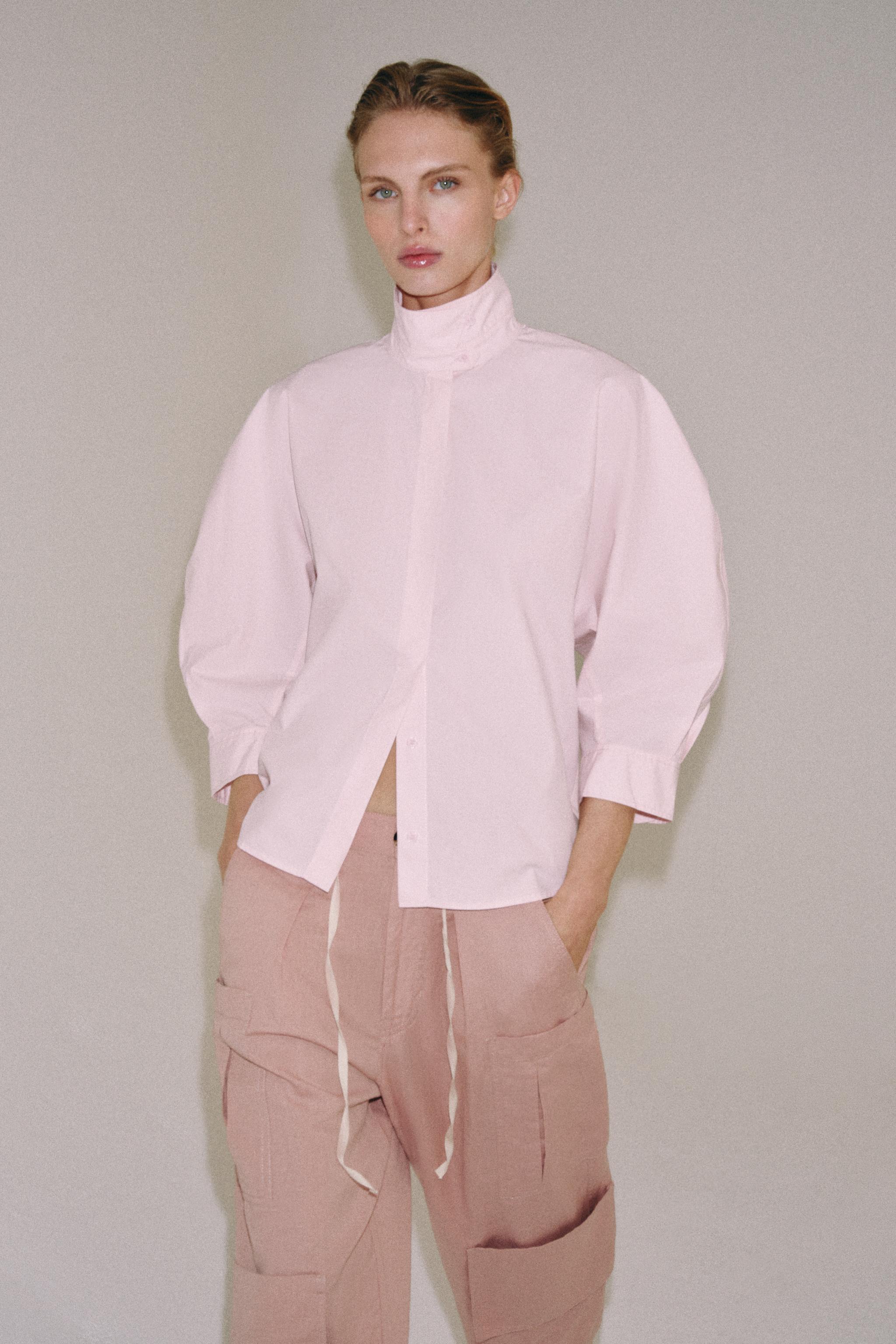 ZW COLLECTION PUFF SLEEVE SHIRT