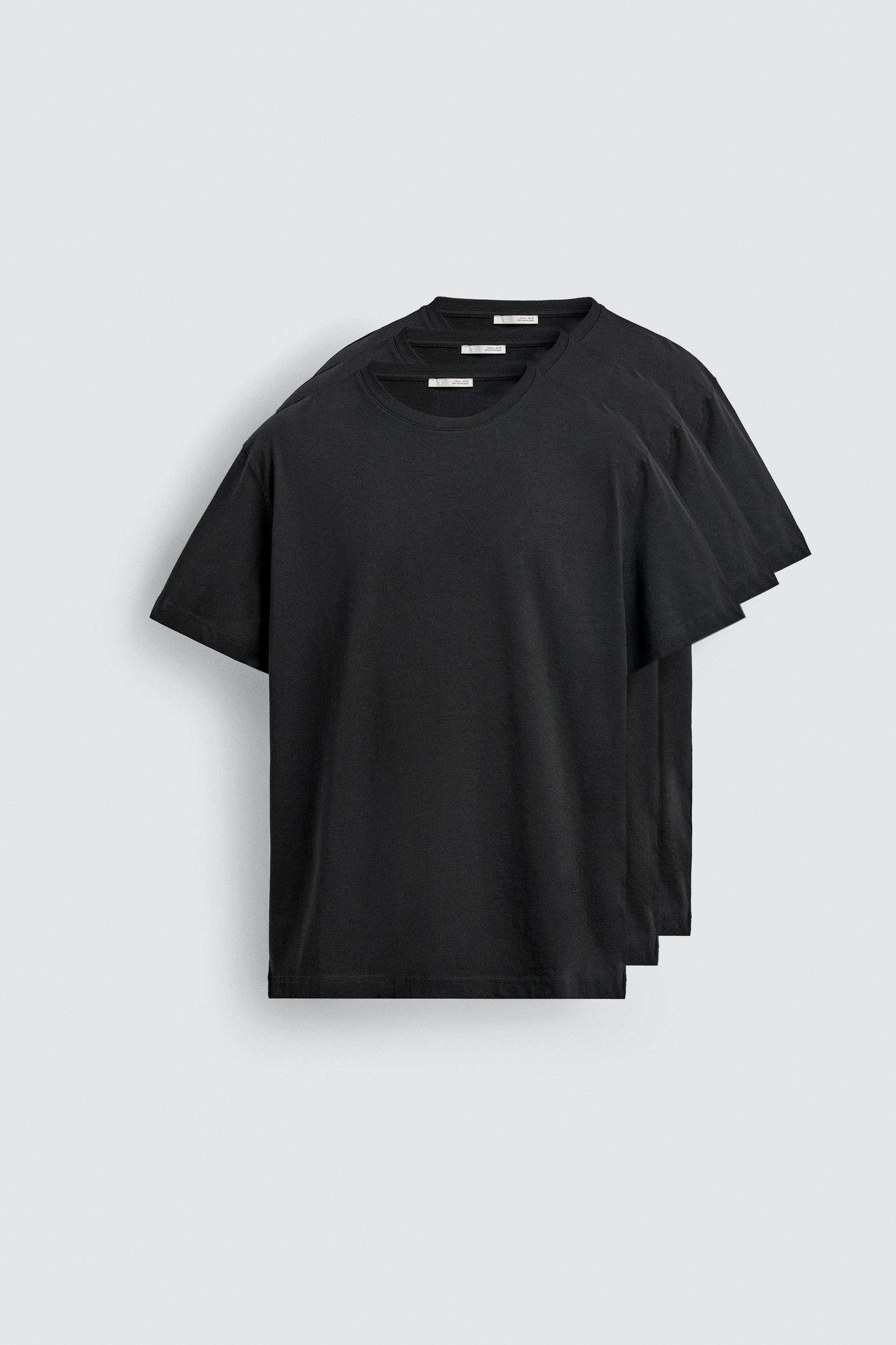 THREE-PACK OF BASIC MEDIUM WEIGHT T-SHIRTS /02