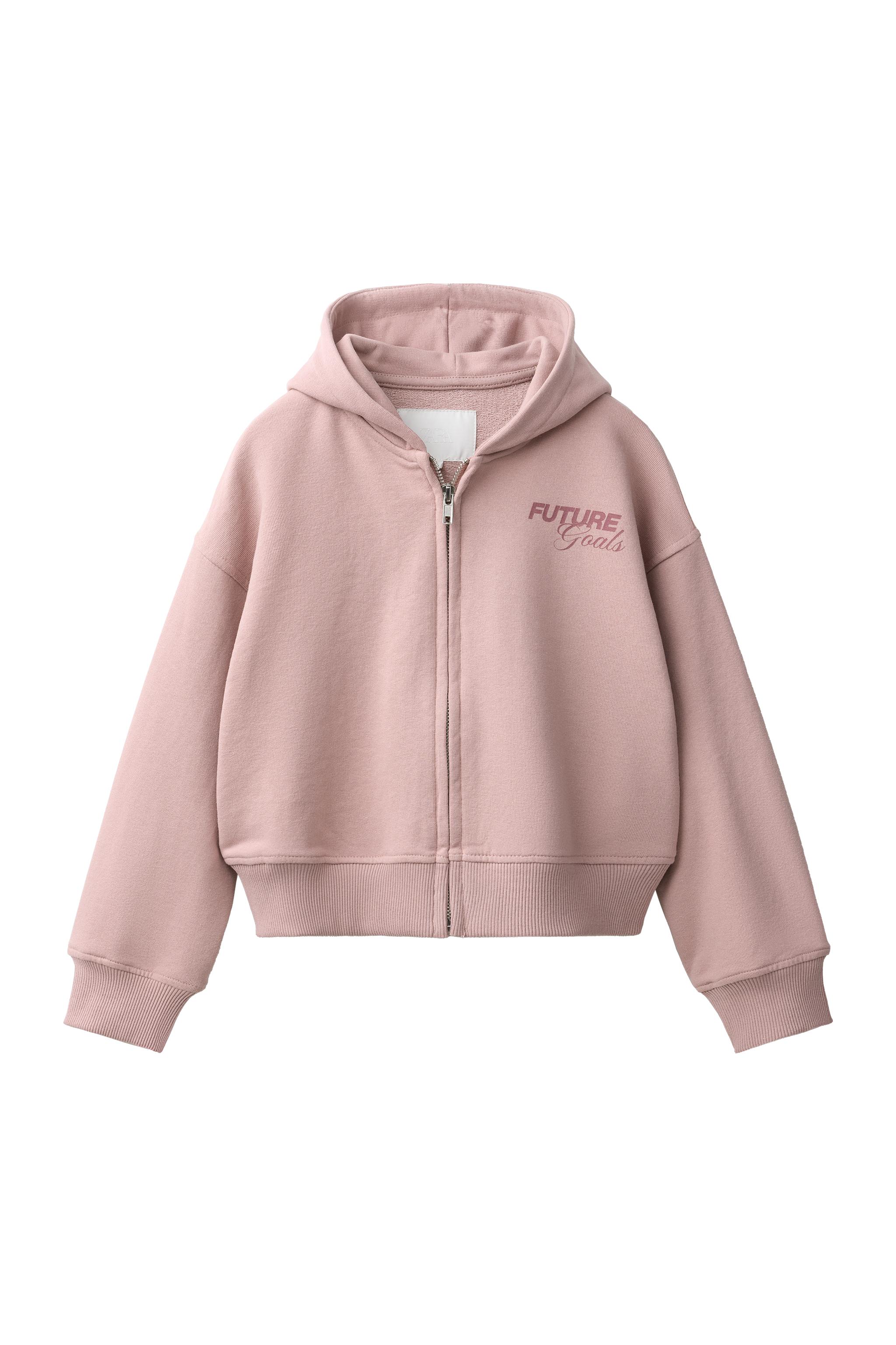 スターパッチ フーディ - ピンク | ZARA Japan / 日本