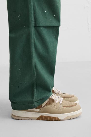 ZAPATILLA SKATE - ARENA/MARRÓN de Zara - Imagen 0
