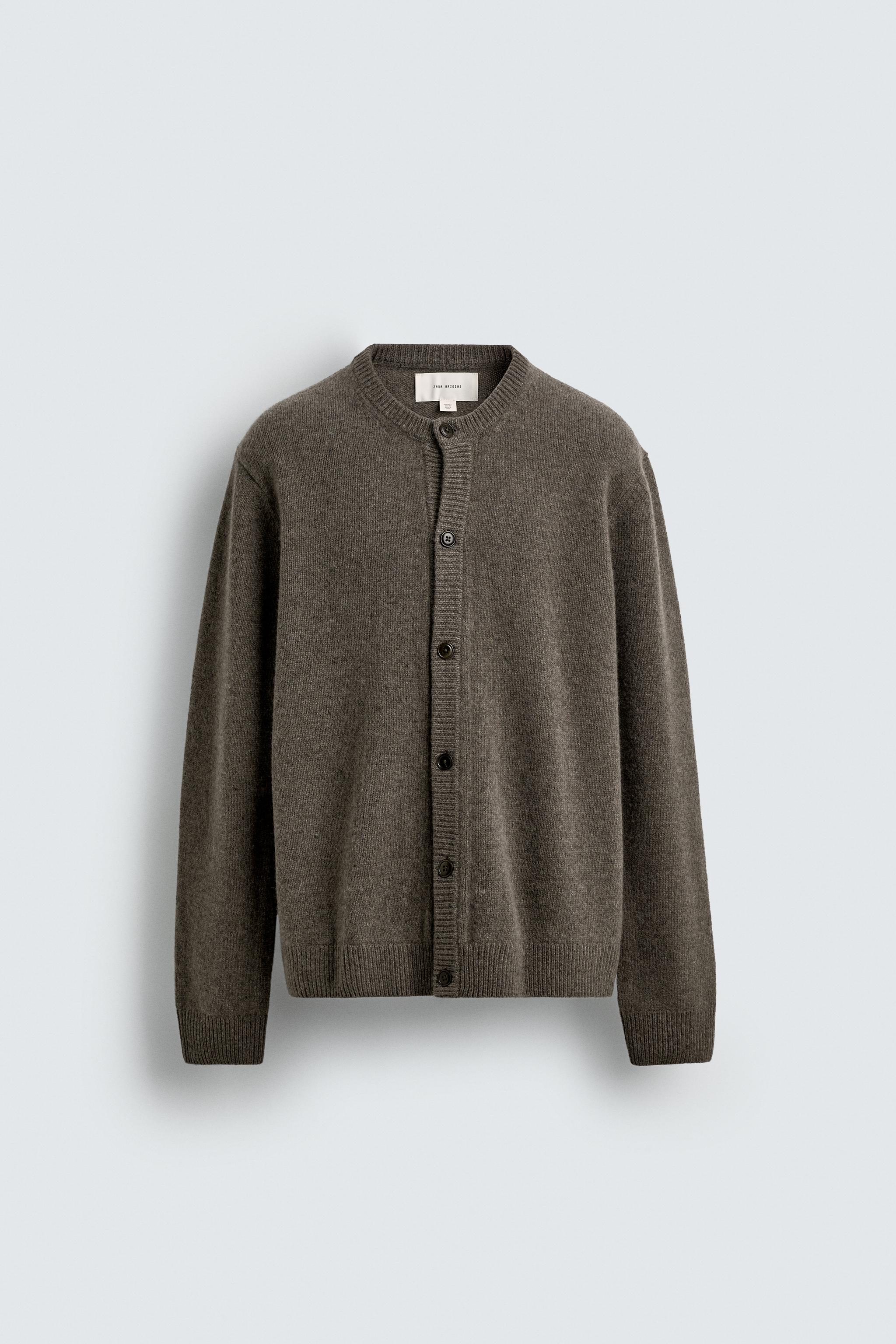 100% WOOL CARDIGAN