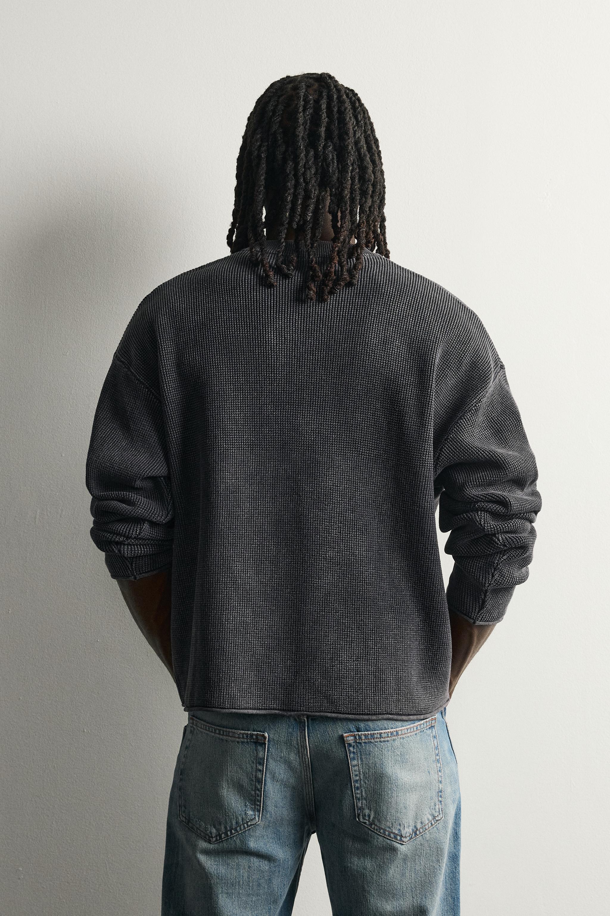 WAFFLE TEXTURE JUMPER