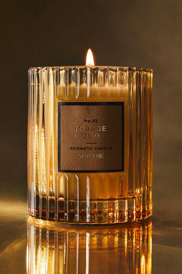 (175 G) BOUGIE PARFUMÉE MIRAGE OUD - jaune de Zara - Image 5