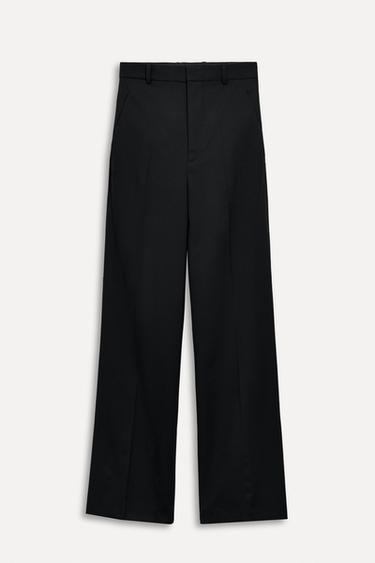 TROUSERS WITH BUCKLE 50TH ANNIVERSARY - Black by Zara - Image 1