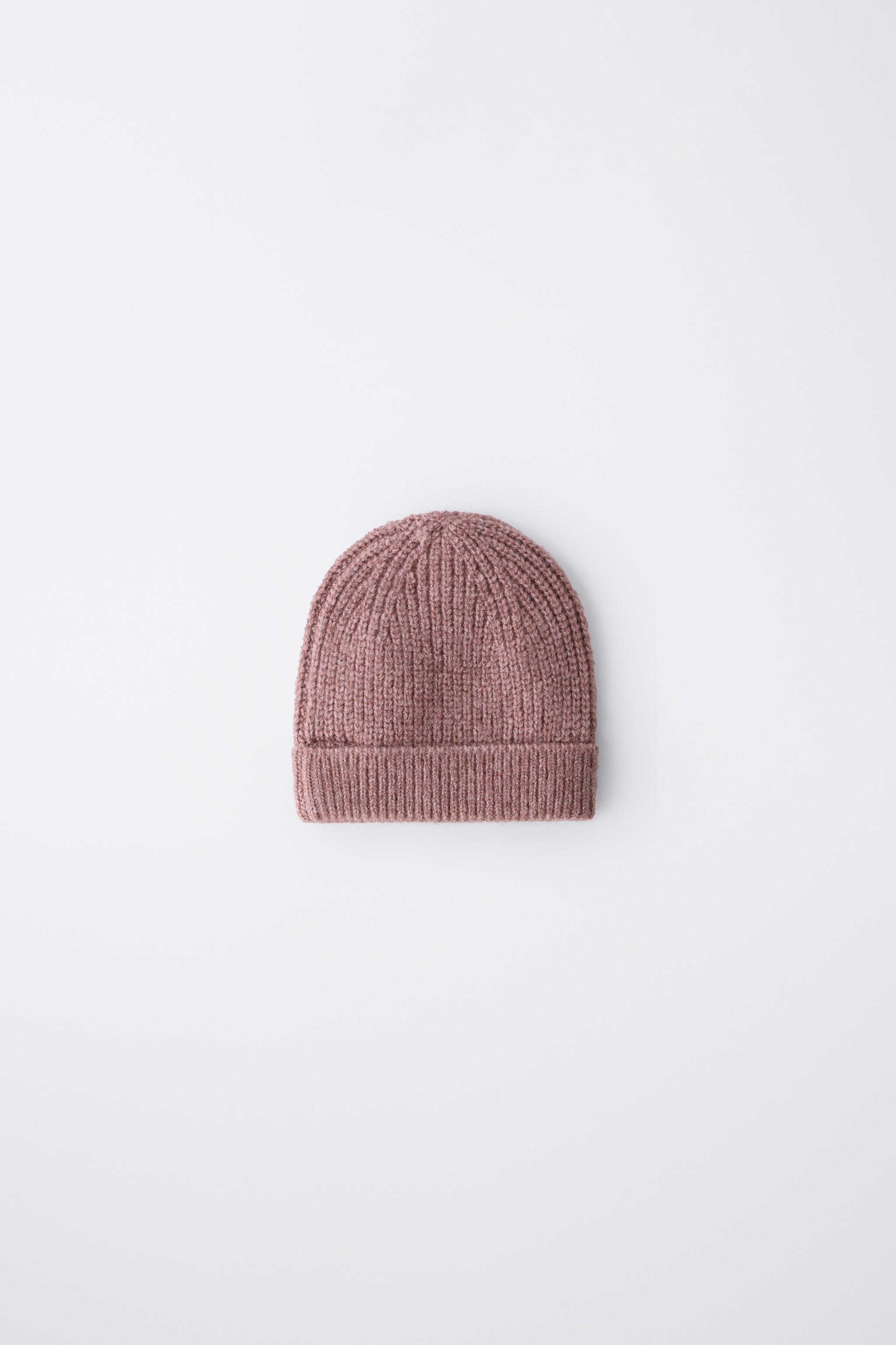 BASIC KNIT HAT - Petrol blue | ZARA Canada