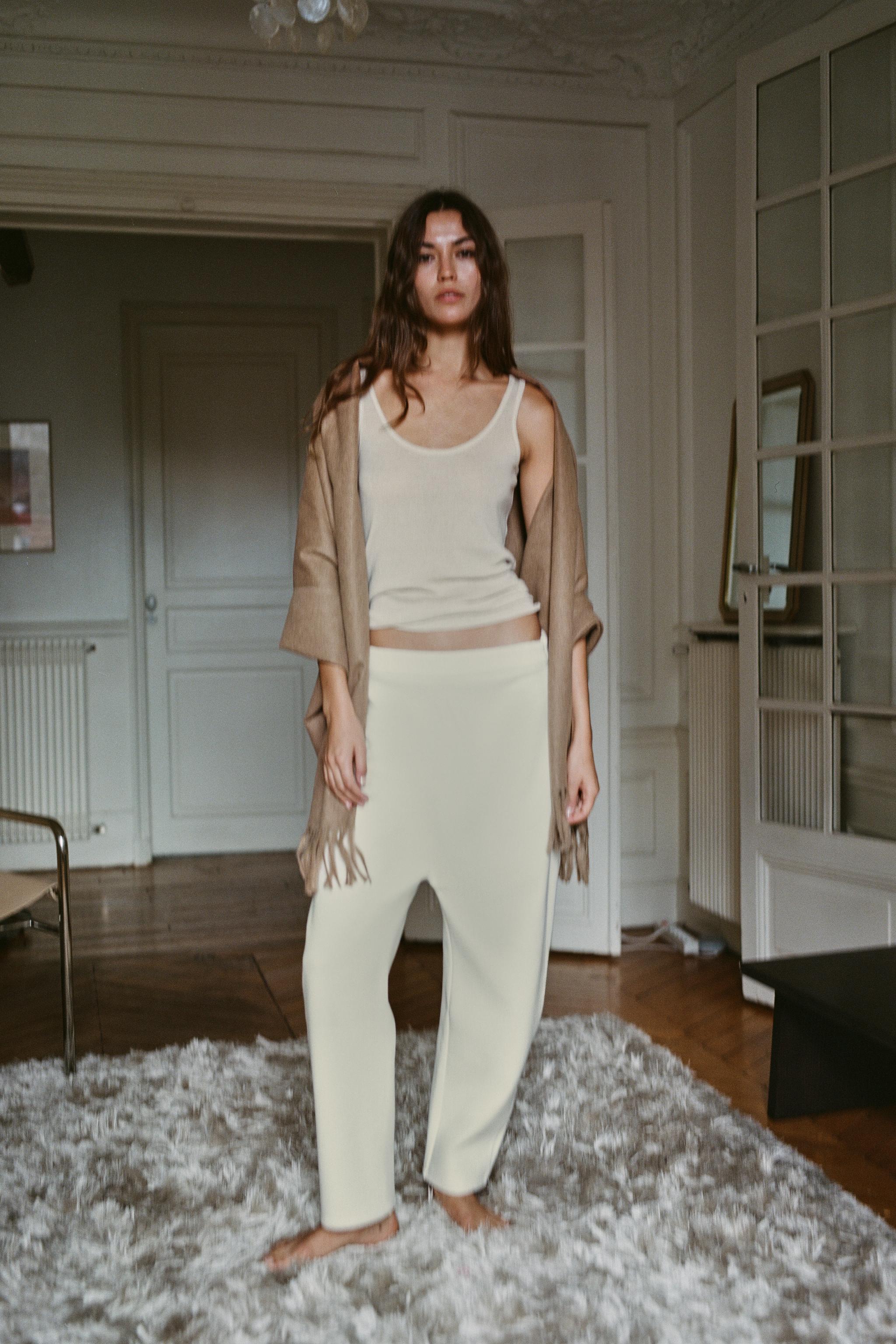 Low-Rise Pants by Zara