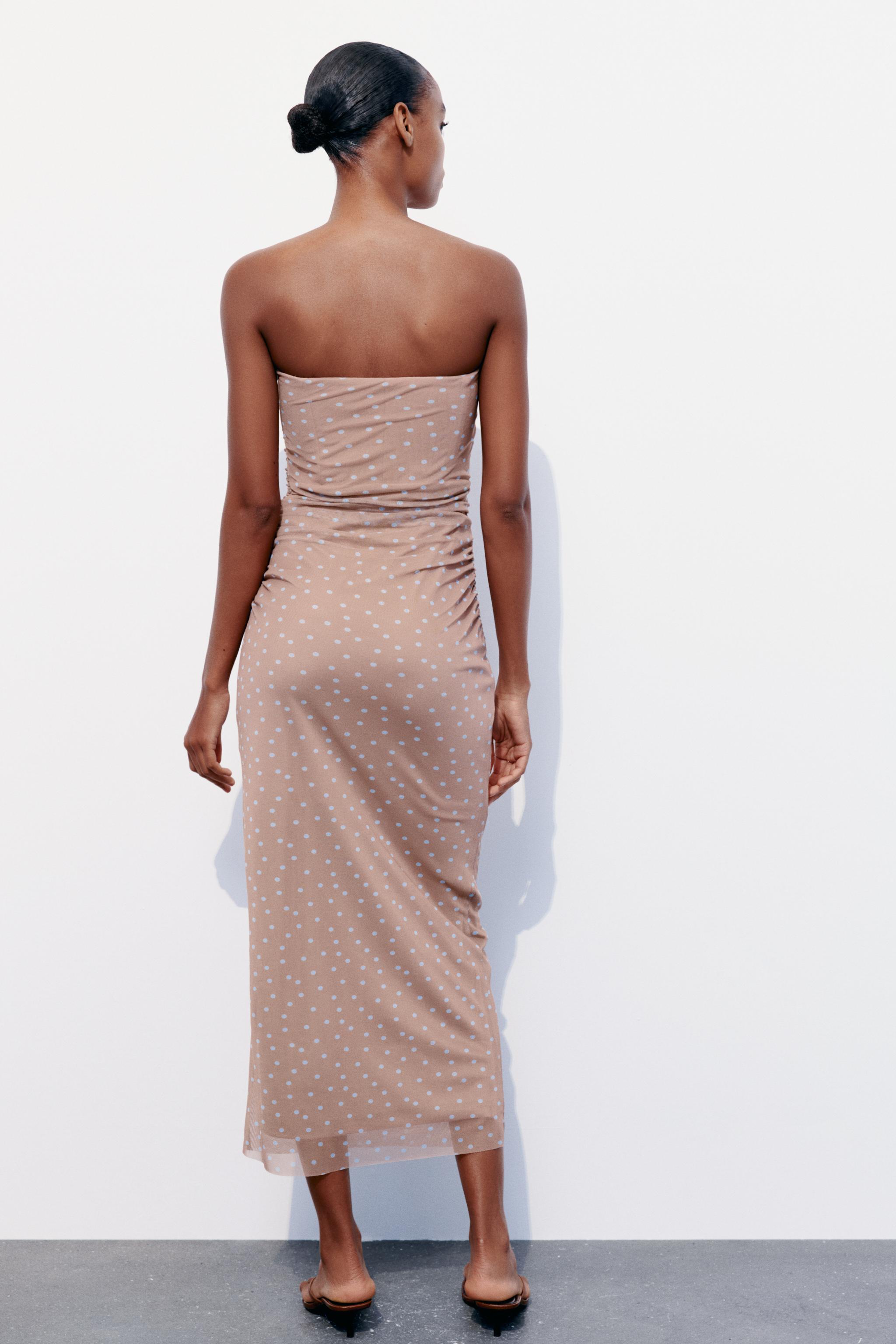 zara short tulle dress