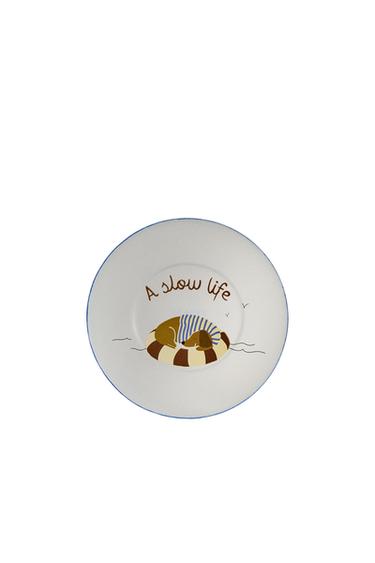 JABONERA BAÑO INFANTIL PERROS - Azul de Zara