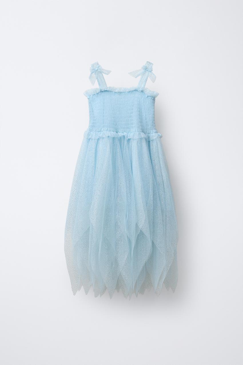 sachin and babi light blue dress Buy Blue Fairy Long Sleeve Mesh Party Dress (3mths-7yrs) from Next USA
