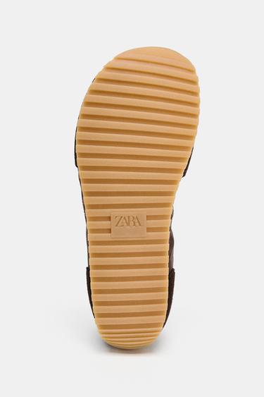 CONTRAST BAREFOOT TRAINERS - Brown by Zara - Image 9