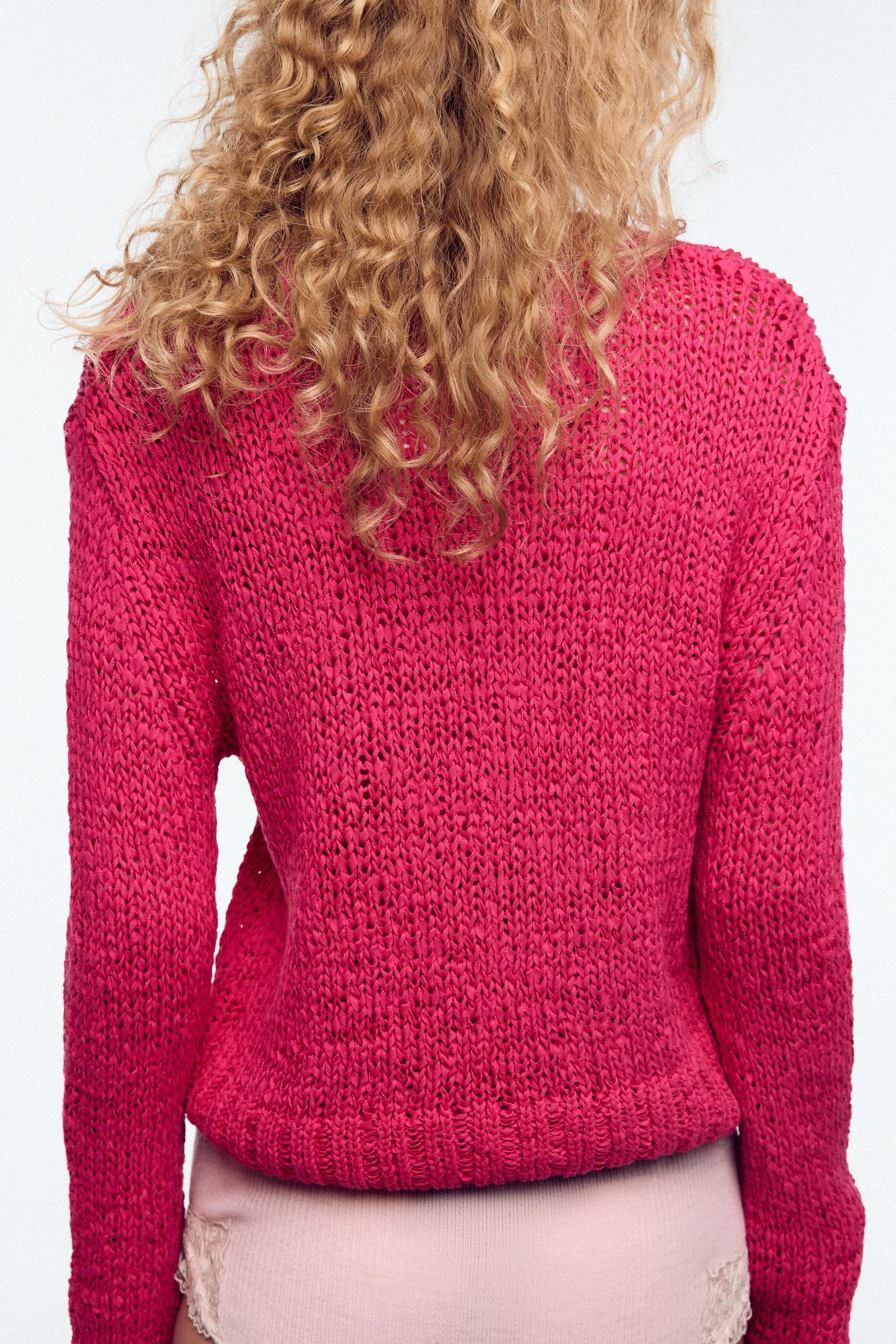 Maglia fucsia zara online