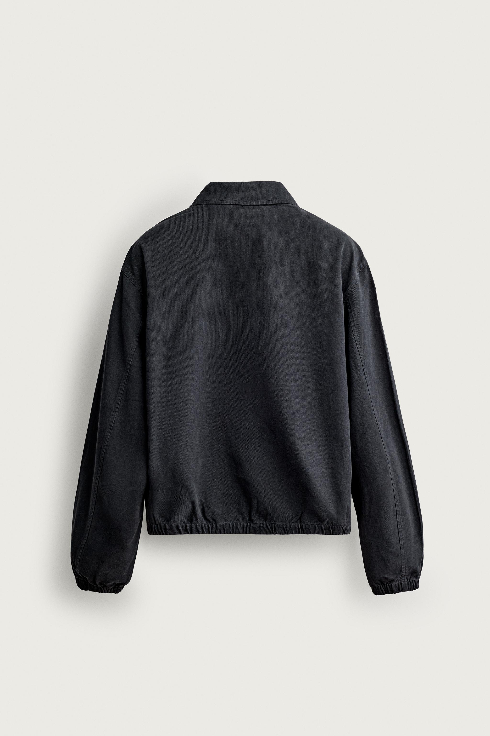 0FR. PARIS X ZARA WASHED COTTON JACKET