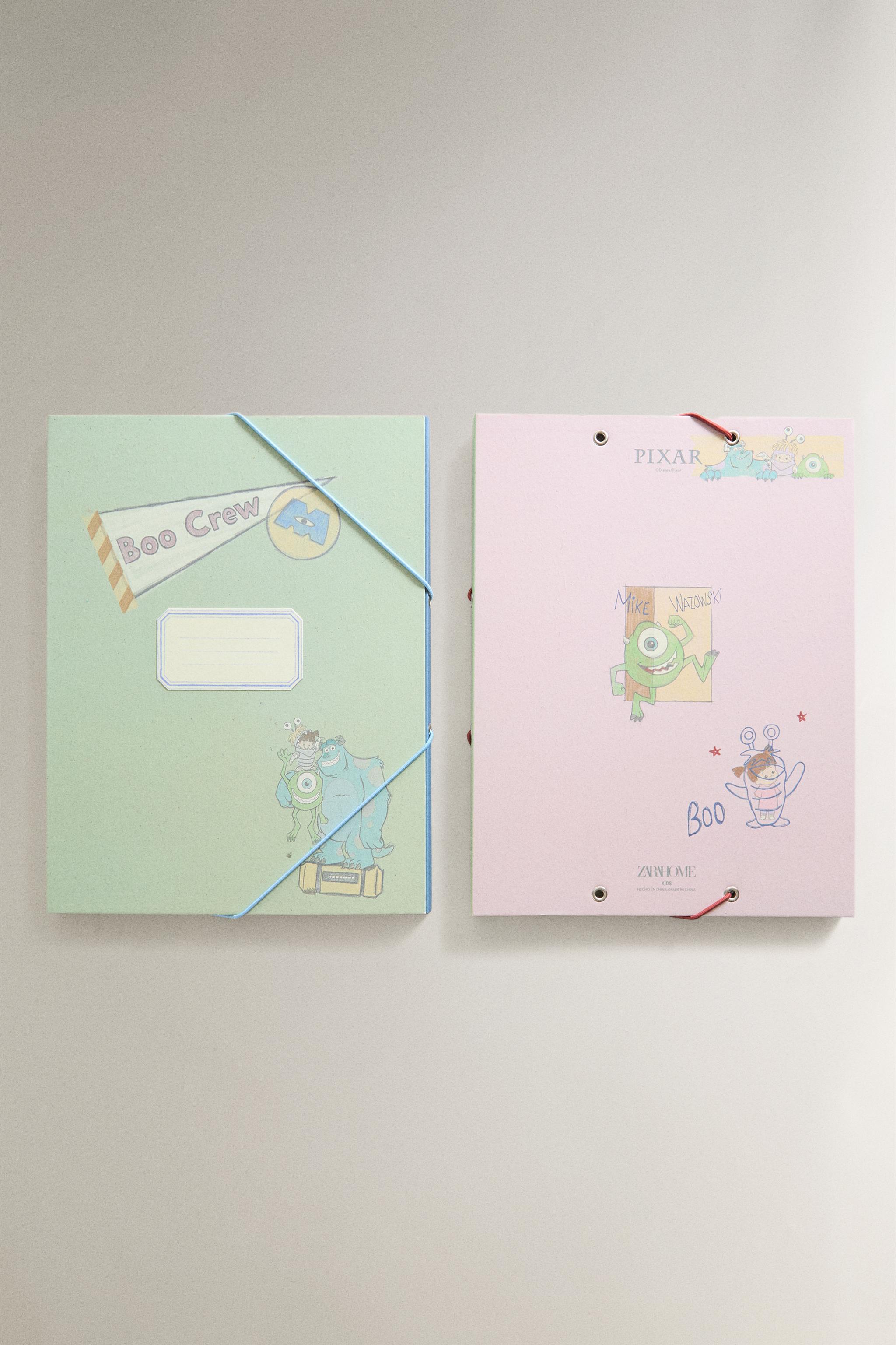 Zara PACK OF KIDS' MONSTERS, INC. ©DISNEY/PIXAR FOLDERS (PACK OF 2)