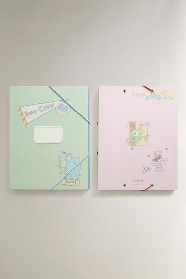 PACK OF KIDS’ MONSTERS, INC. ©DISNEY/PIXAR FOLDERS (PACK OF 2) - Multicoloured by Zara - Image 0