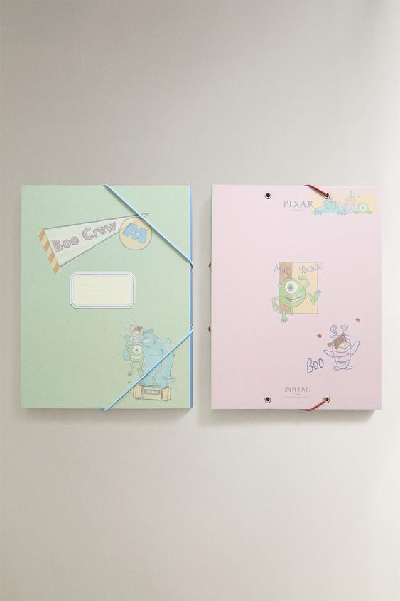 PACK OF KIDS’ MONSTERS, INC. ©DISNEY/PIXAR FOLDERS (PACK OF 2) - Multicoloured by Zara - Image 0