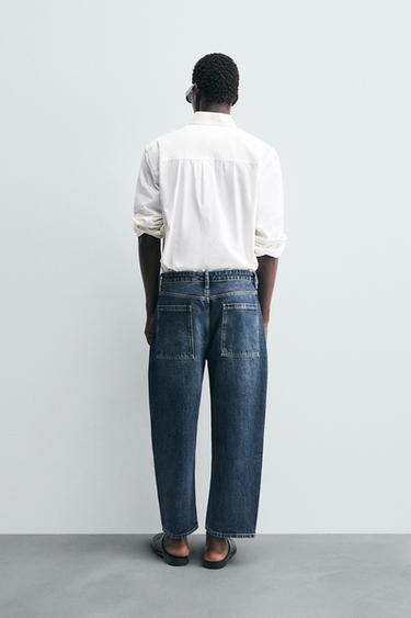 JEAN FUSELÉ LARGE - Bleu de Zara - Image 2
