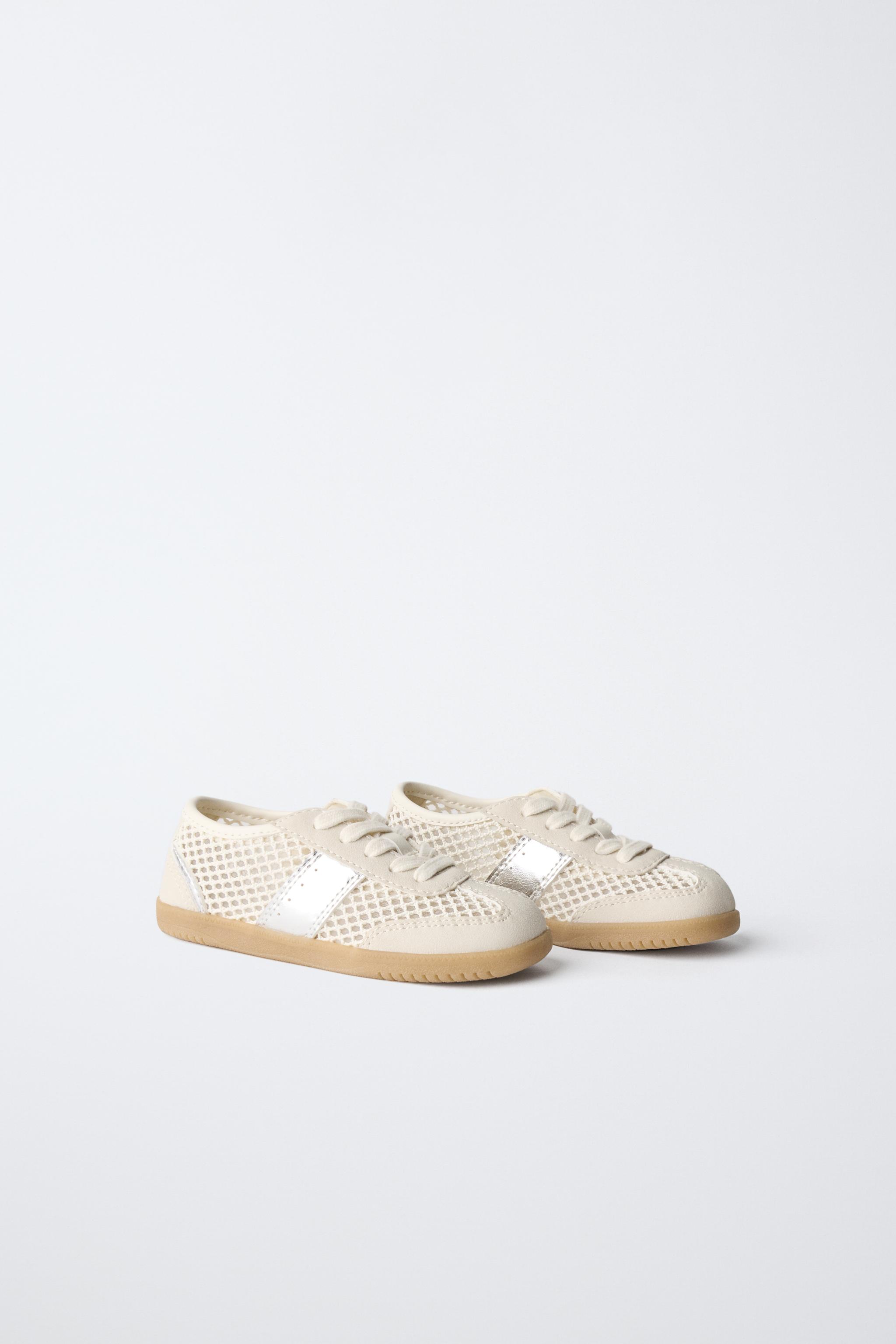 MESH SNEAKERS — White