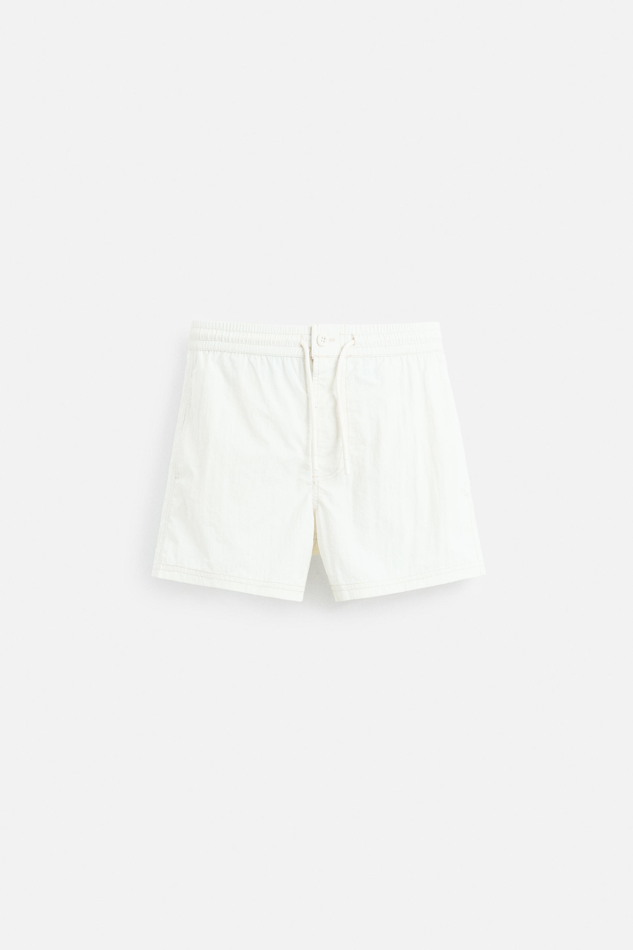 CONTRAST MID-LENGTH SWIMSUIT