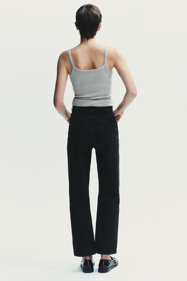 TRF MOM HIGH-WAIST JEANS - Black by Zara - Image 5