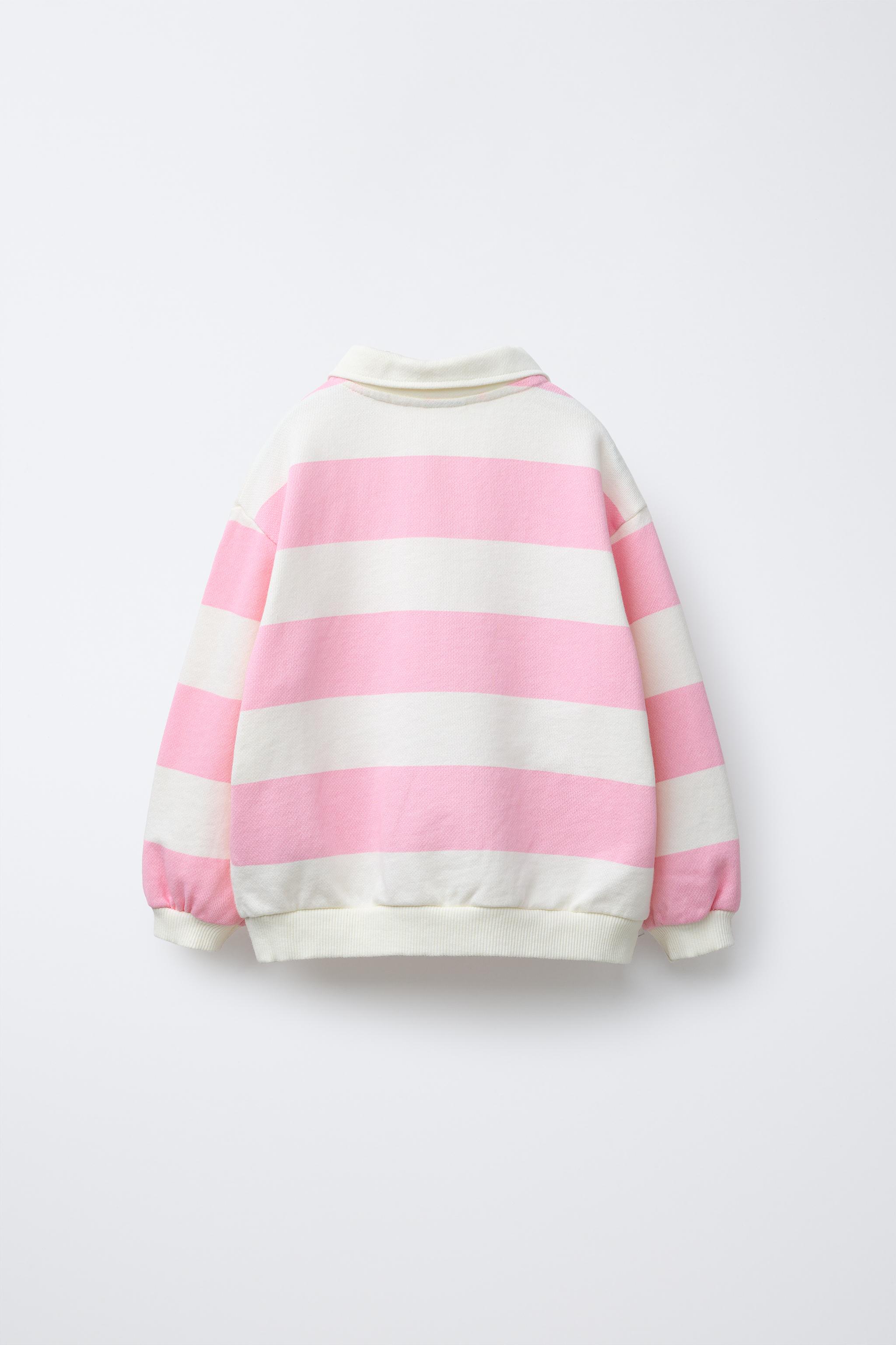 Embroidery Polo Sweatshirt