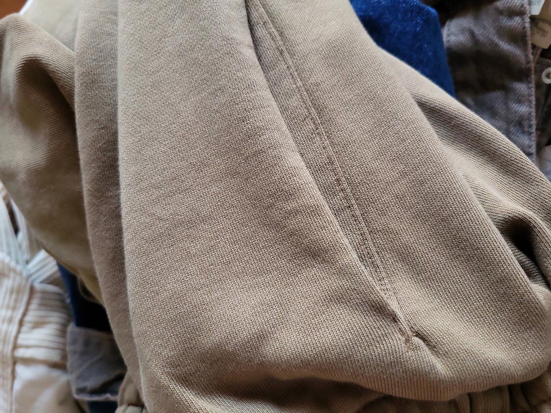 WASHED-EFFECT WIDE TROUSERS - Image 3