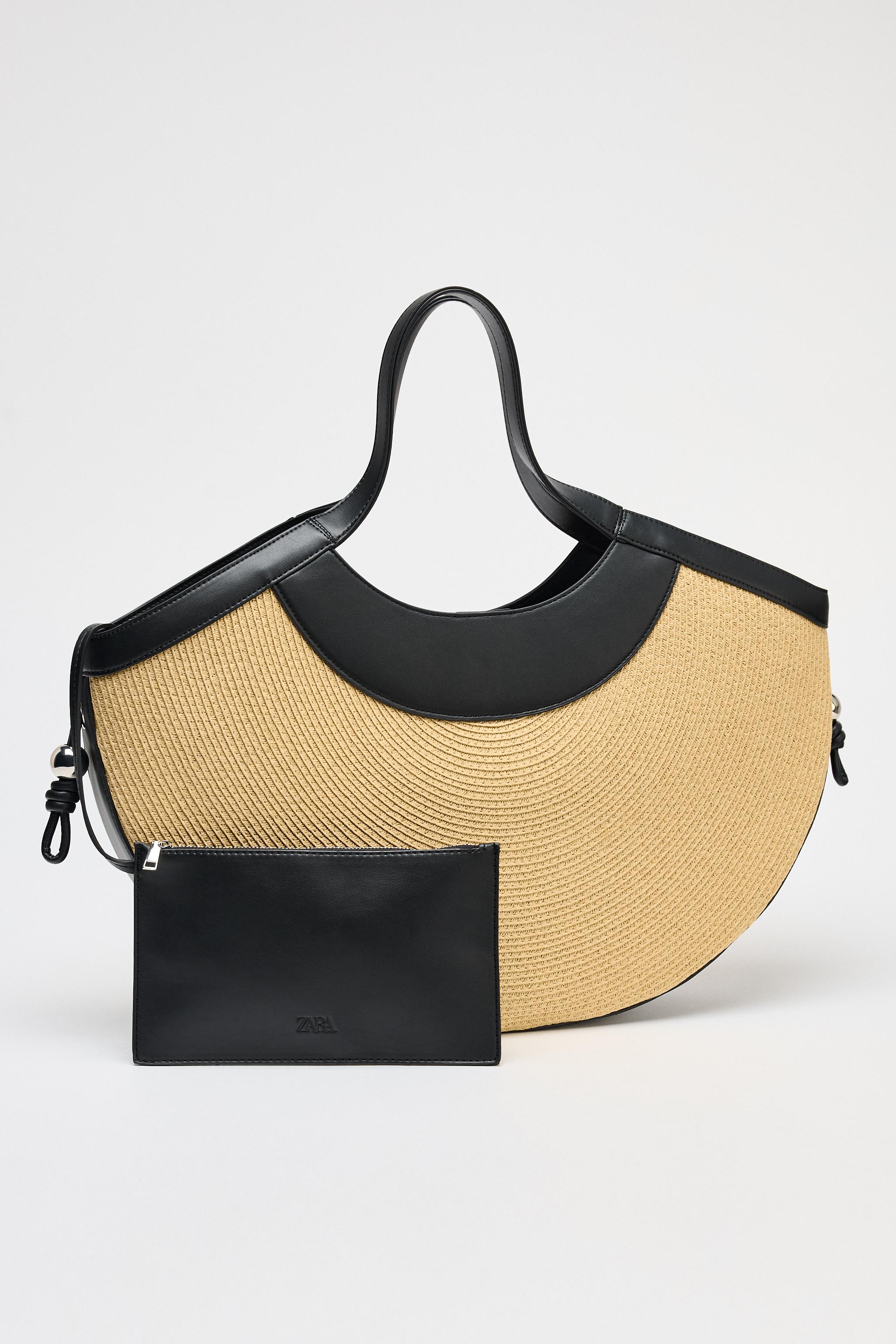 ZARA - 新品未使用 ZARA ザラ ラウンド カゴバッグ ラフィア