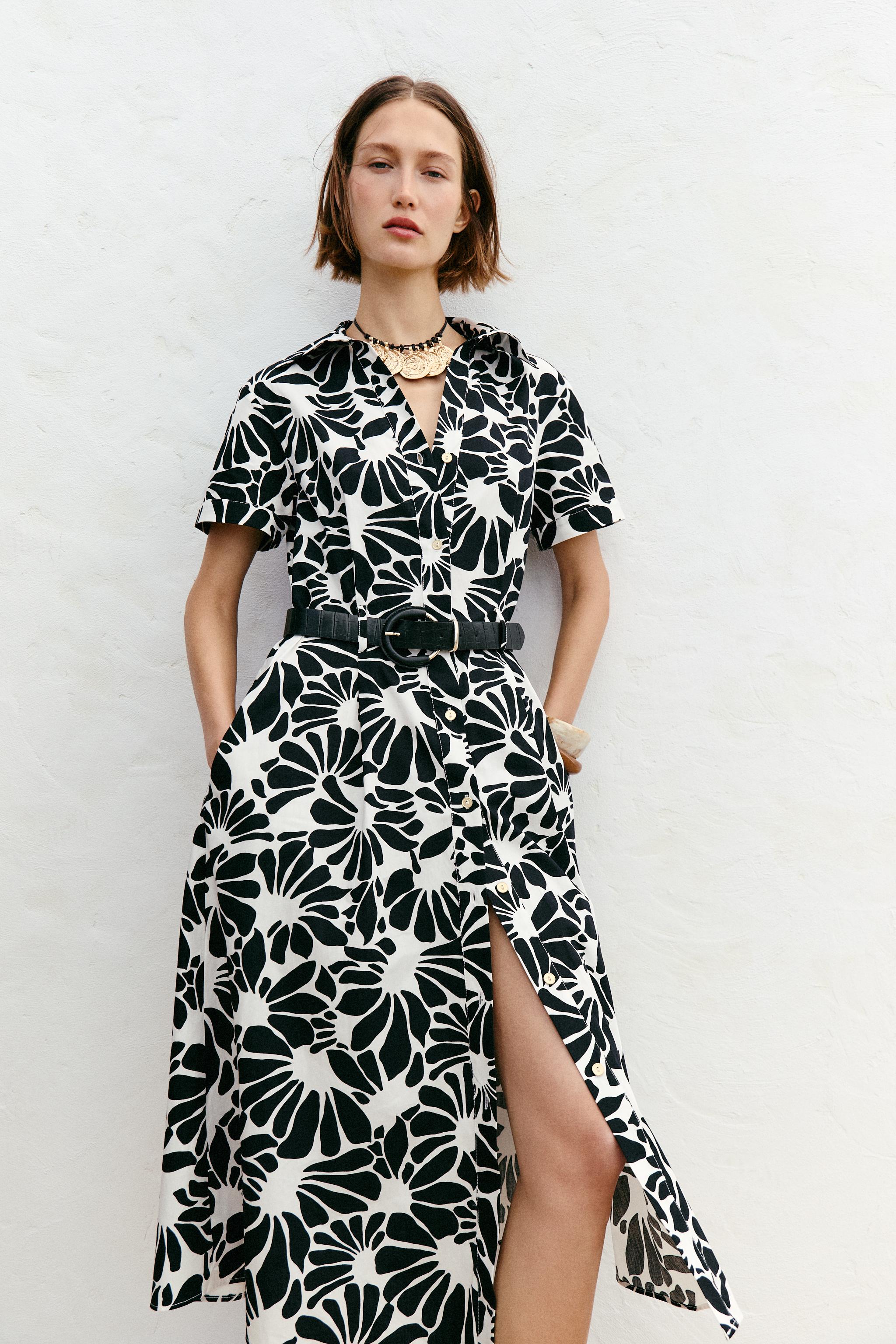 SEQUIN VELVET DRESS ZW COLLECTION - Black | ZARA United States