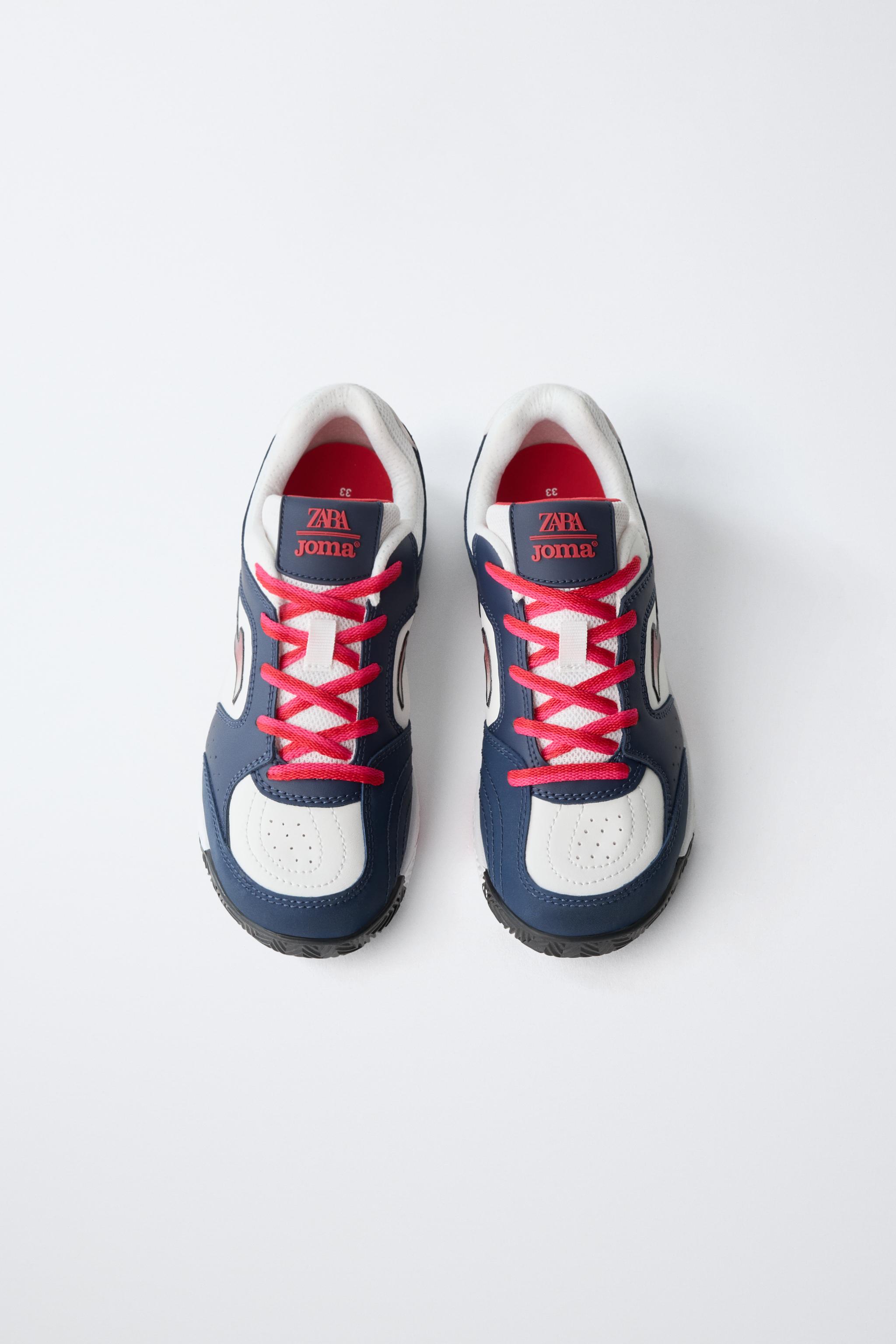Детские кроссовки Zara JOMA® MUNDIAL CANADA SNEAKERS — фото 6