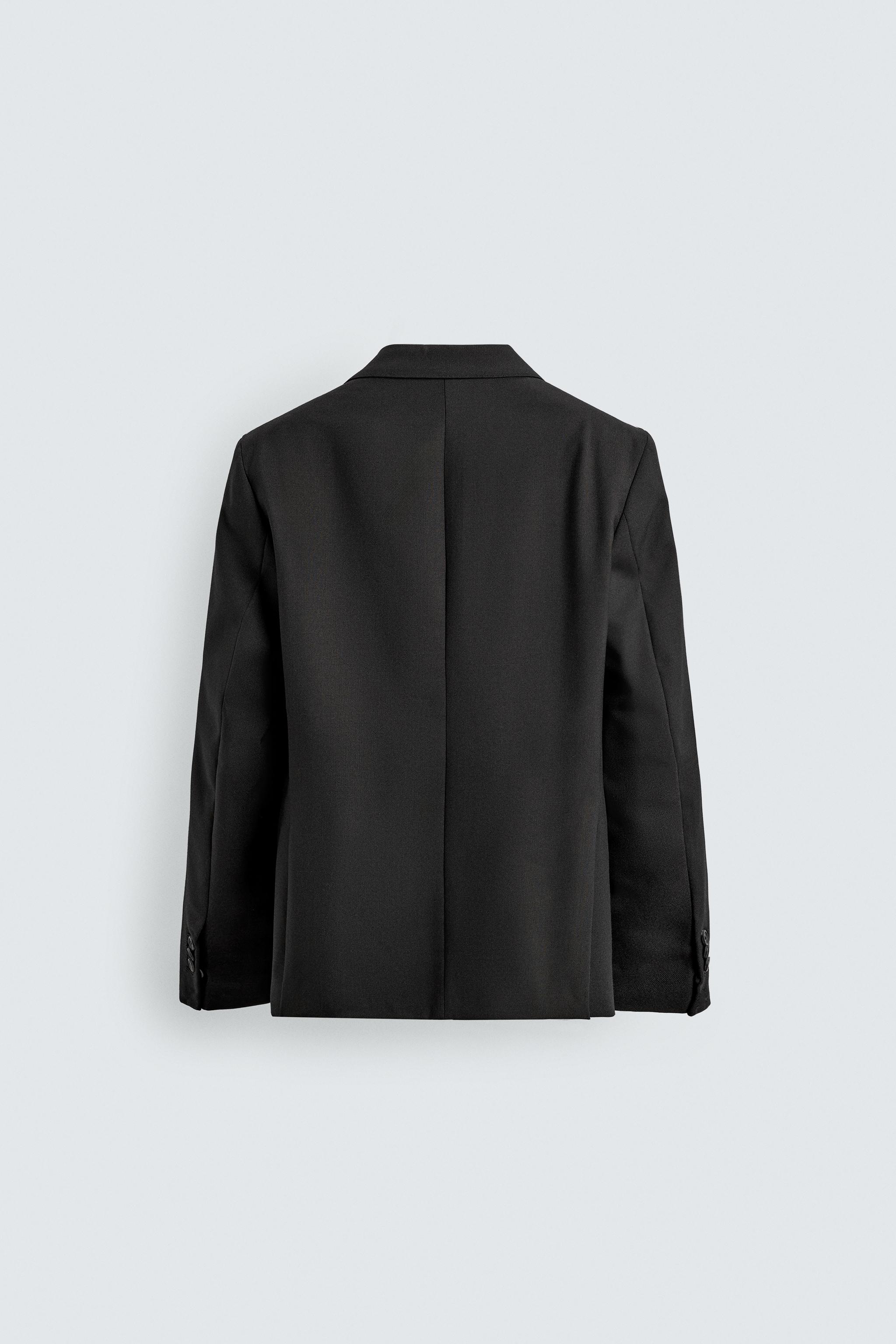 100% WOOL SUIT BLAZER