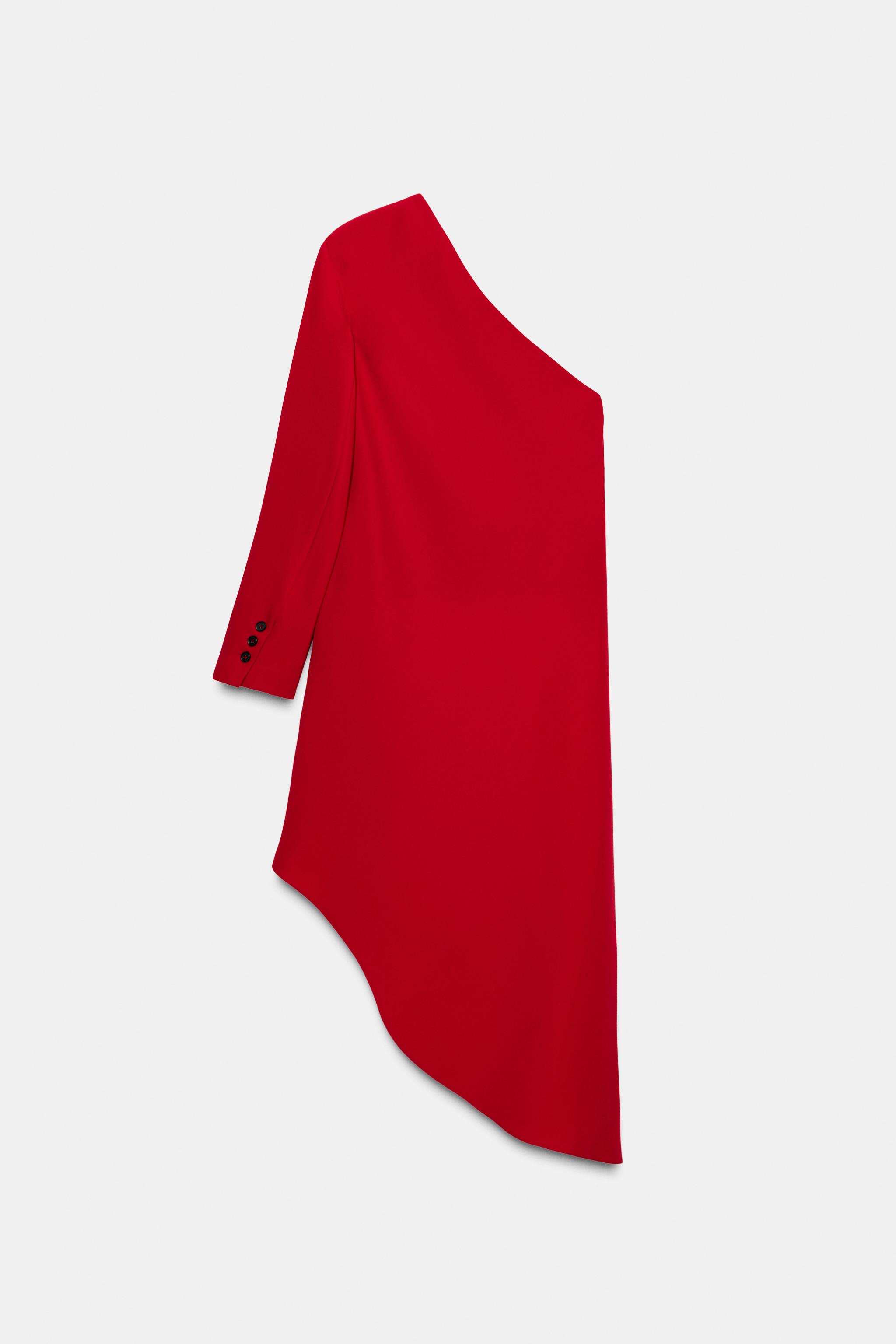 ZW COLLECTION ASYMMETRIC LONG DRESS