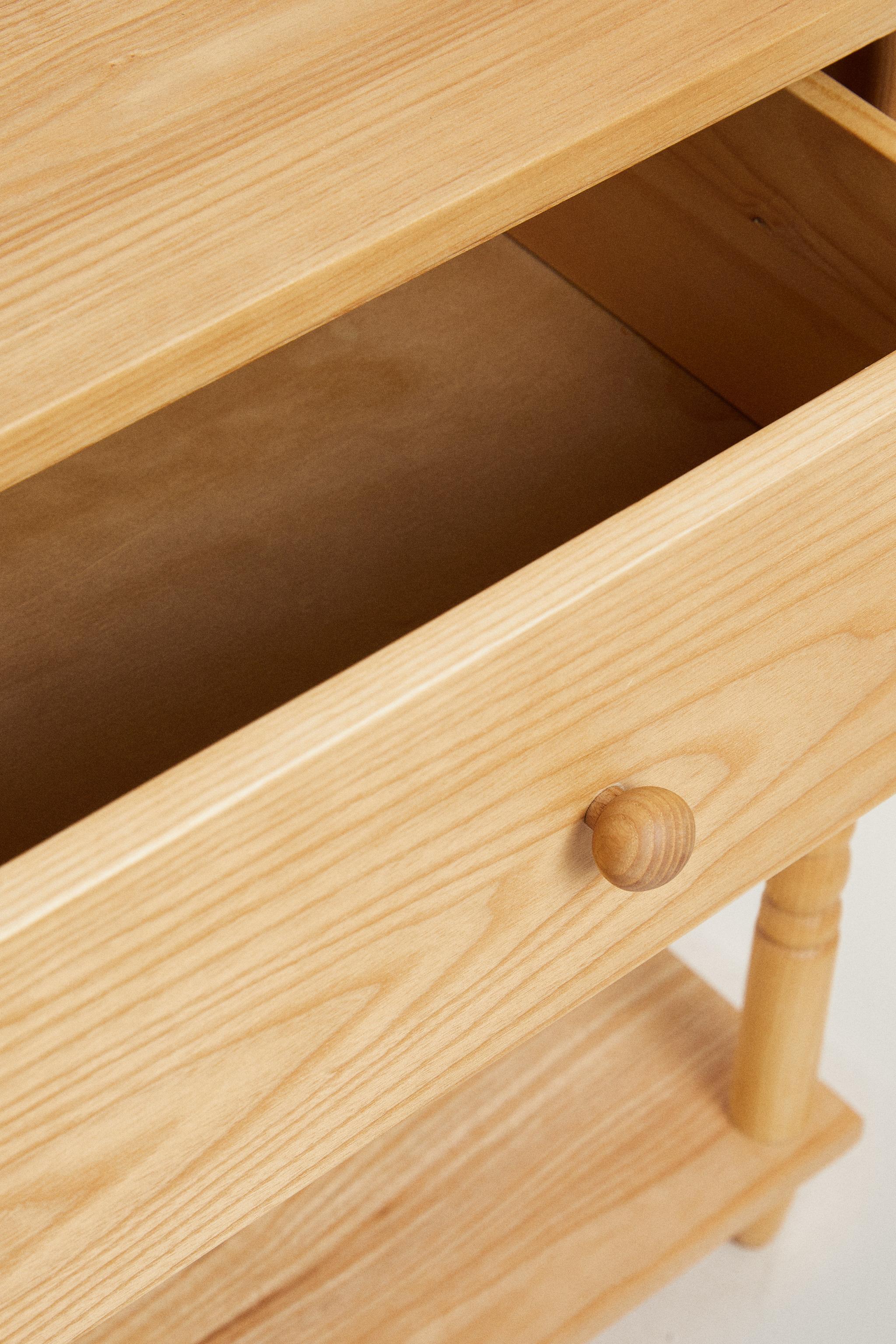 WOODEN NIGHTSTAND