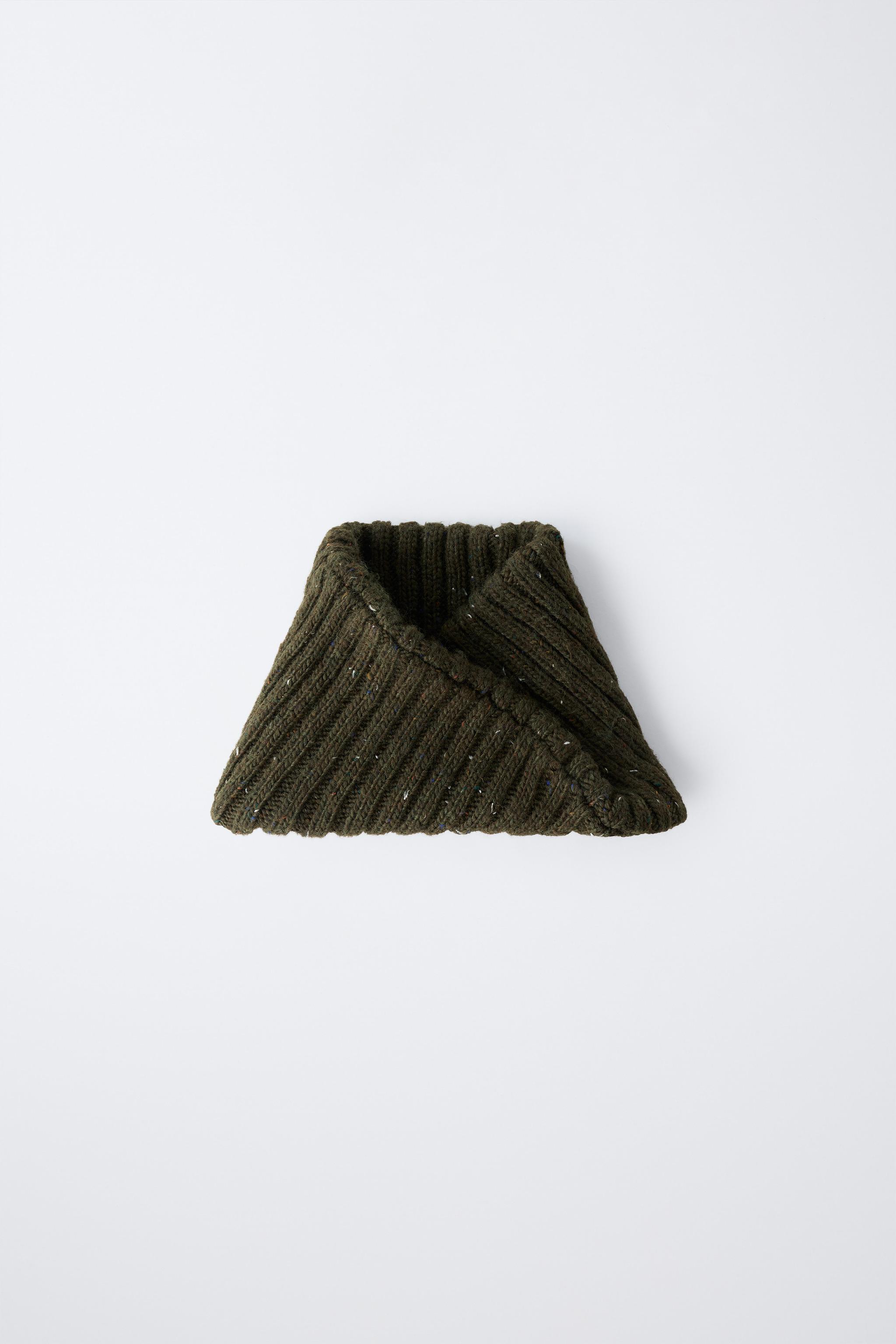 特選 天然色羊毛100% 中国段通 元宝緞通 90段 約176cm×35cm 6-14 歲/羊毛針織鈕扣領- 綠色| ZARA Taiwan, China / 中國台灣