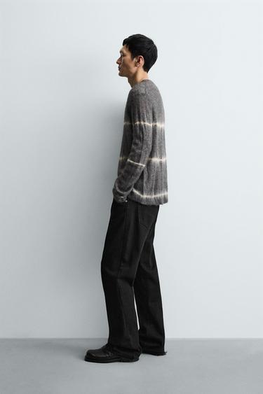 TIE-DYE PRINT JUMPER - Sea green by Zara - Image 3