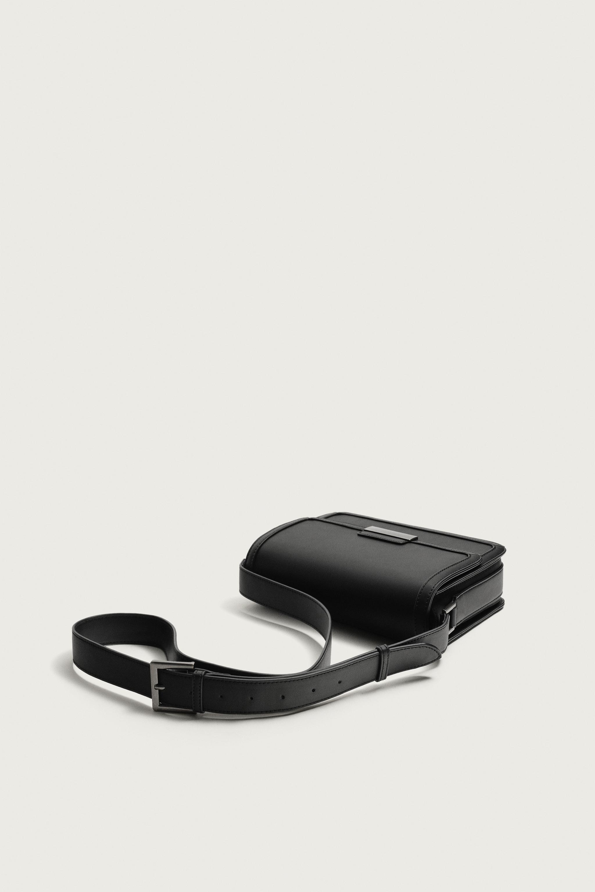 METALLIC DETAIL CROSSBODY BAG