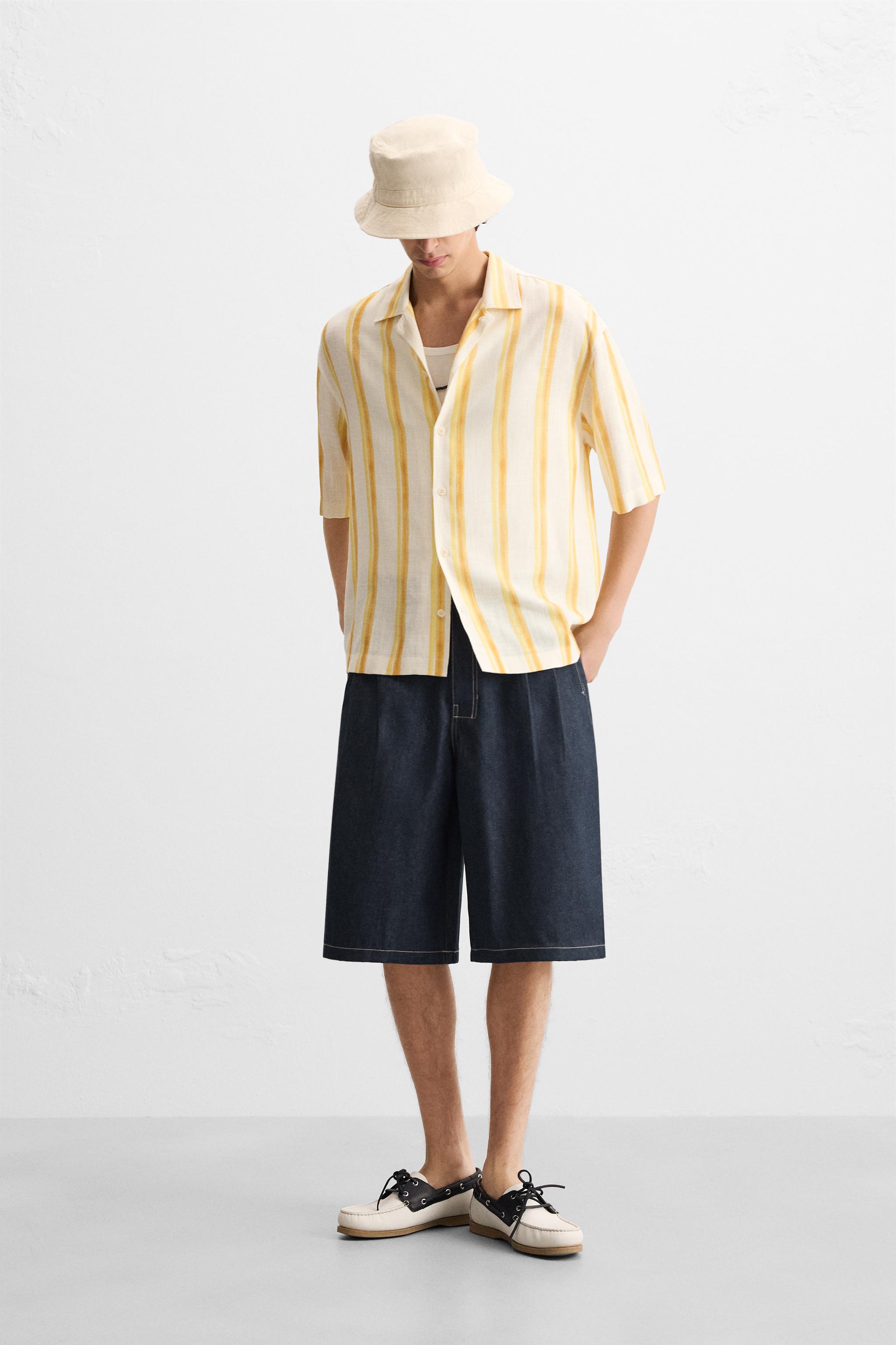 ブルーショートパンツ – メンズ | 最新コレクション | ZARA 日本