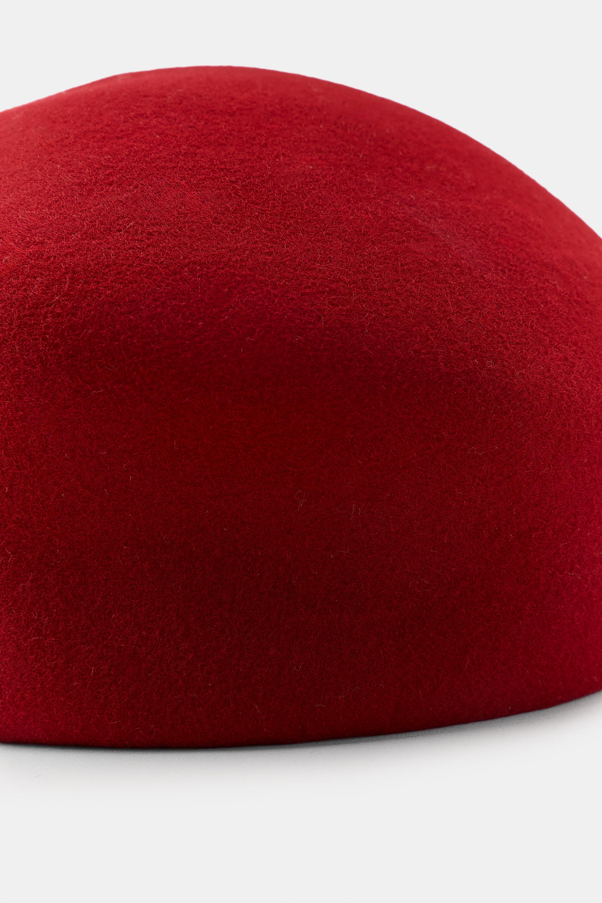 100% WOOL PLAIN BEANIE