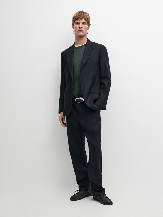 100% linen suit blazer from Zara - $390