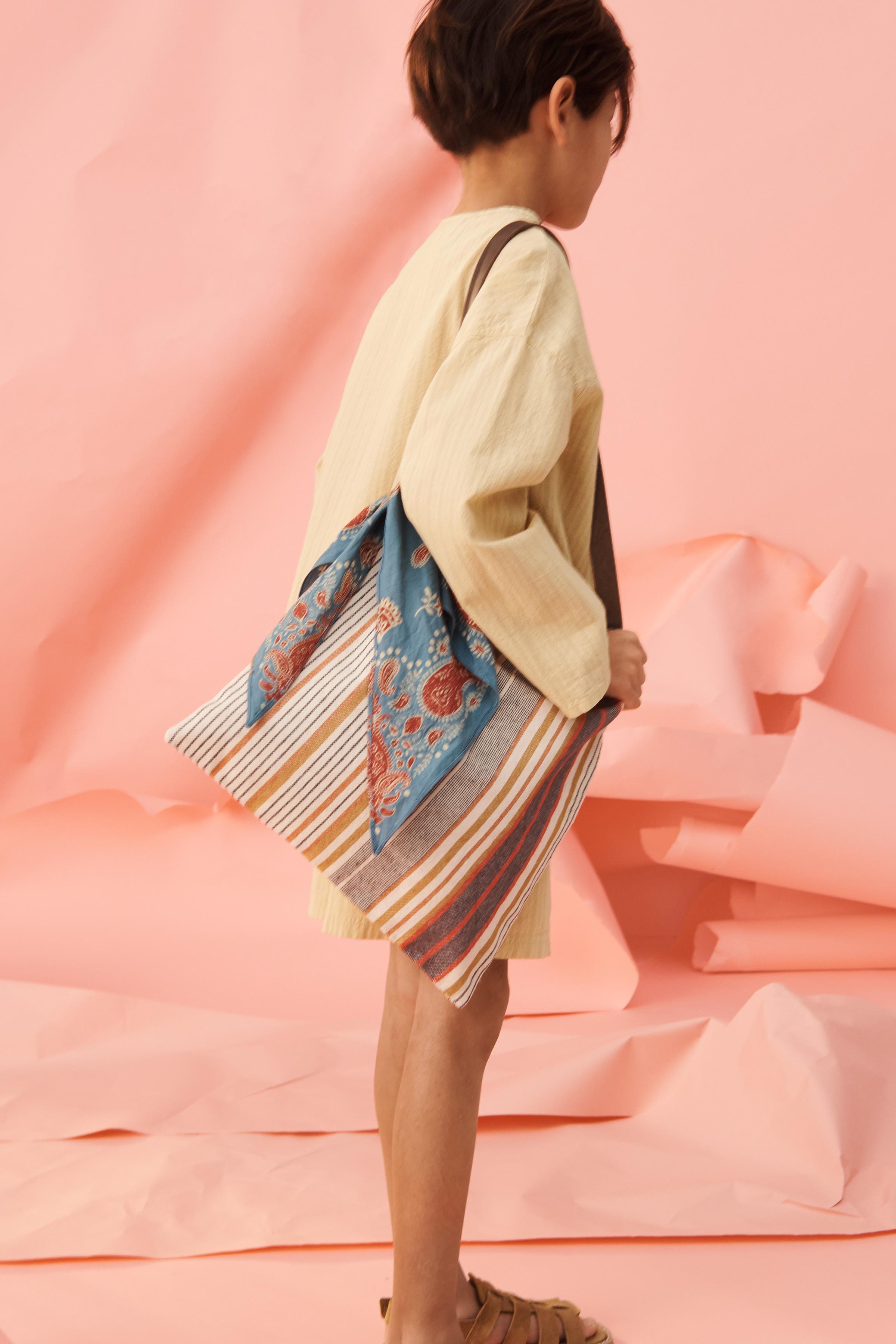 LIMITED EDITION レザーコンビトートバッグ - マルチカラー | ZARA
