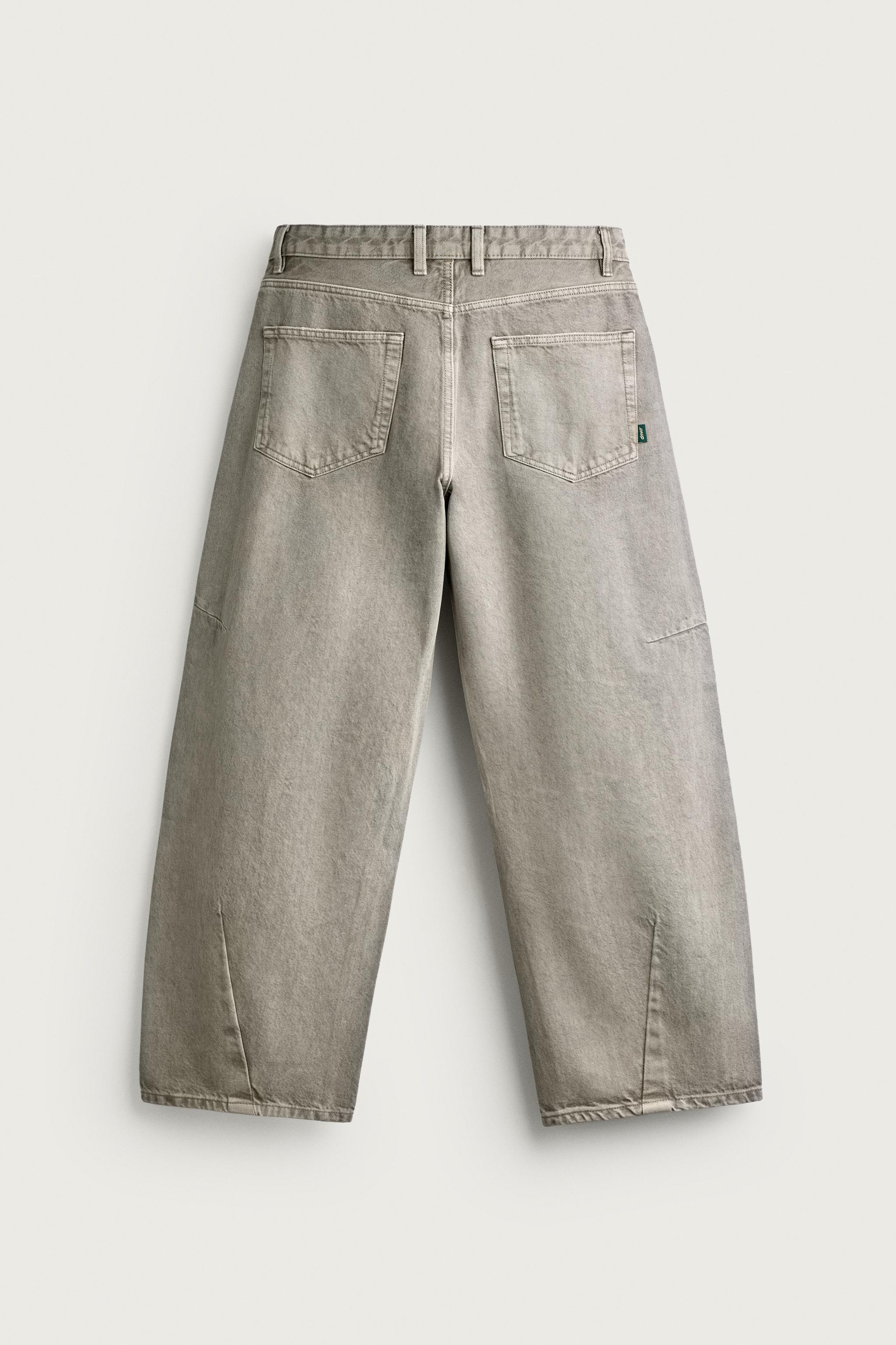 PANTALON BARREL FIT À CORDON