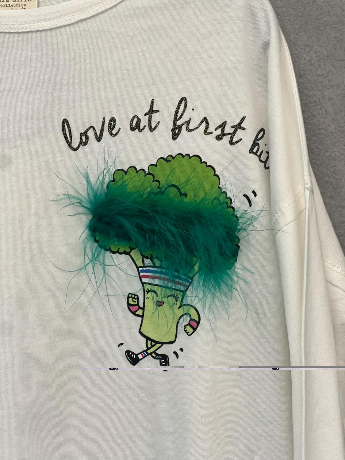 FEATHER AND PRINT TOP - Image 2