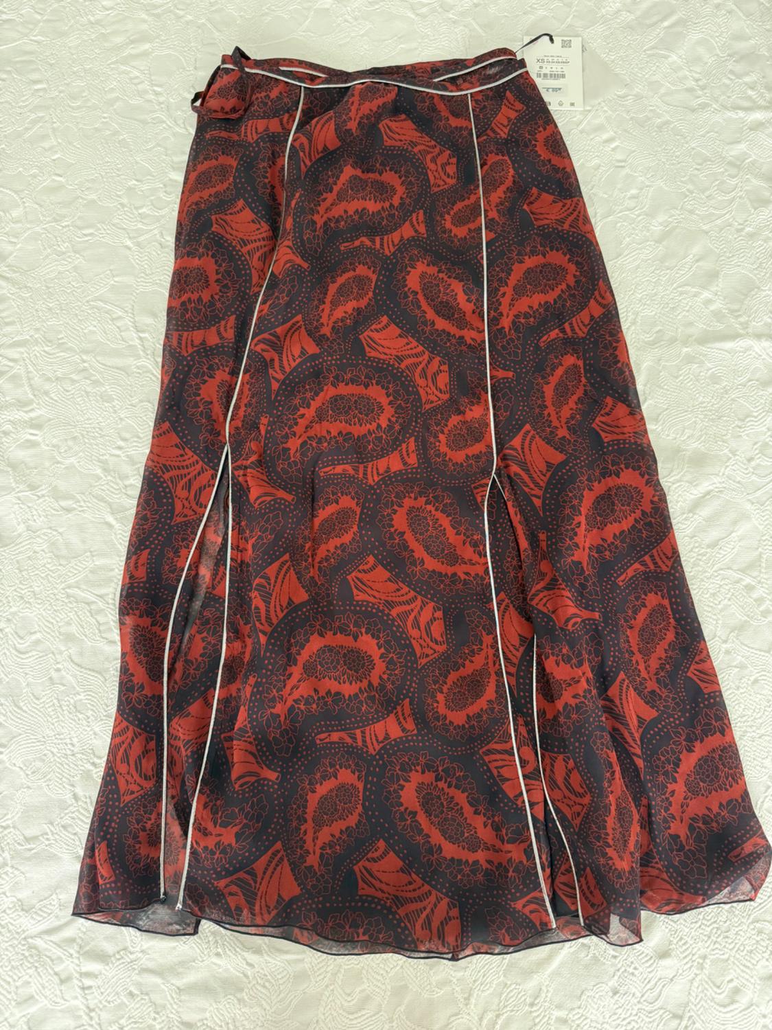 PRINTED MIDI SKIRT - LIMITED EDITION - Image 3