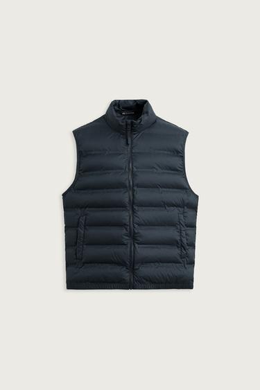CHALECO ACOLCHADO LIGERO WATER REPELLENT - Marino de Zara