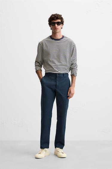 Pantalon Cuadros Zara Zara Pantalon Traje Hombre Trajes Tornasol