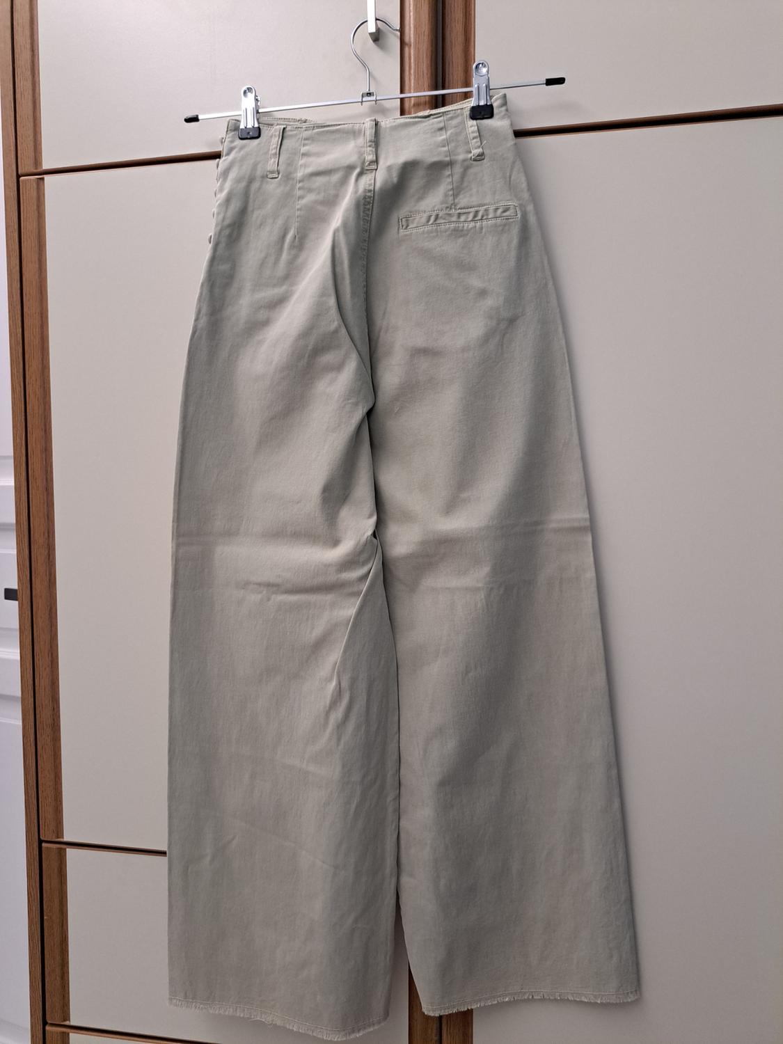 WIDE-LEG CROPPED TROUSERS - Image 3