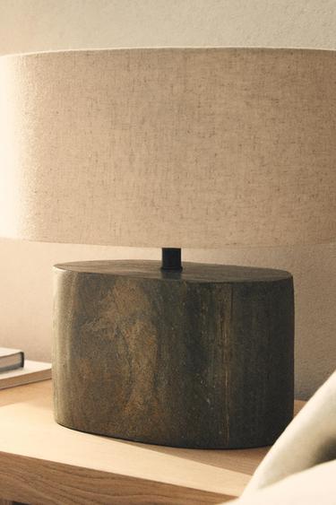 SLATE TABLE LAMP - Light beige by Zara - Image 6